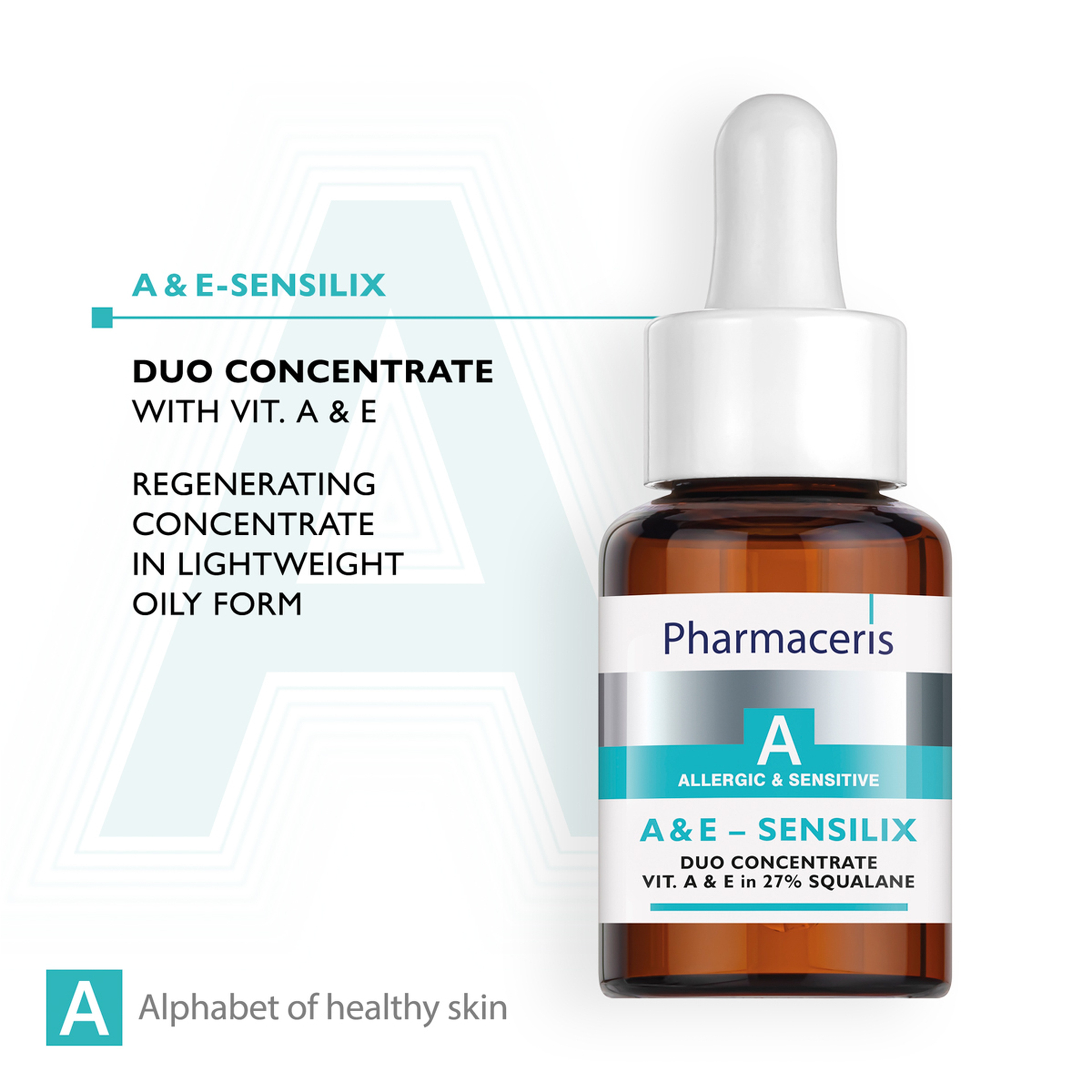 فارماسيرز سيرم بيفتامين أ و هـ سنسيليكس 30 مل