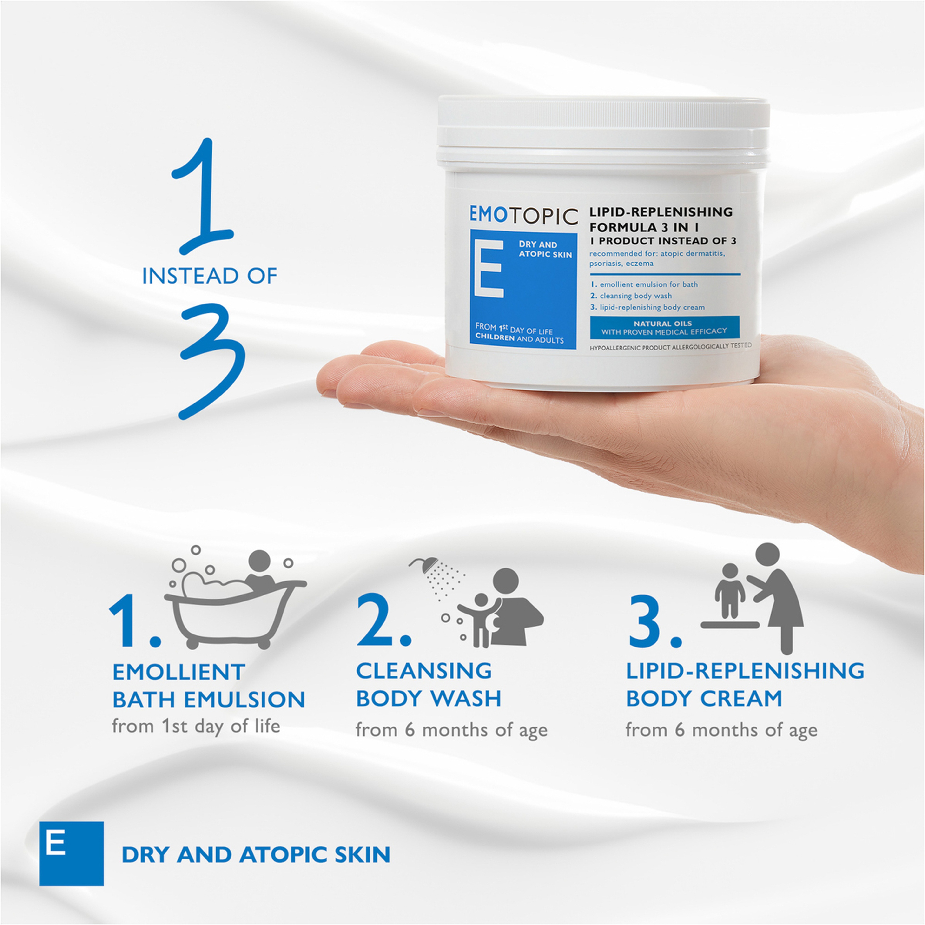 فارماسيرز كريم مرطب 3*1 500 مل