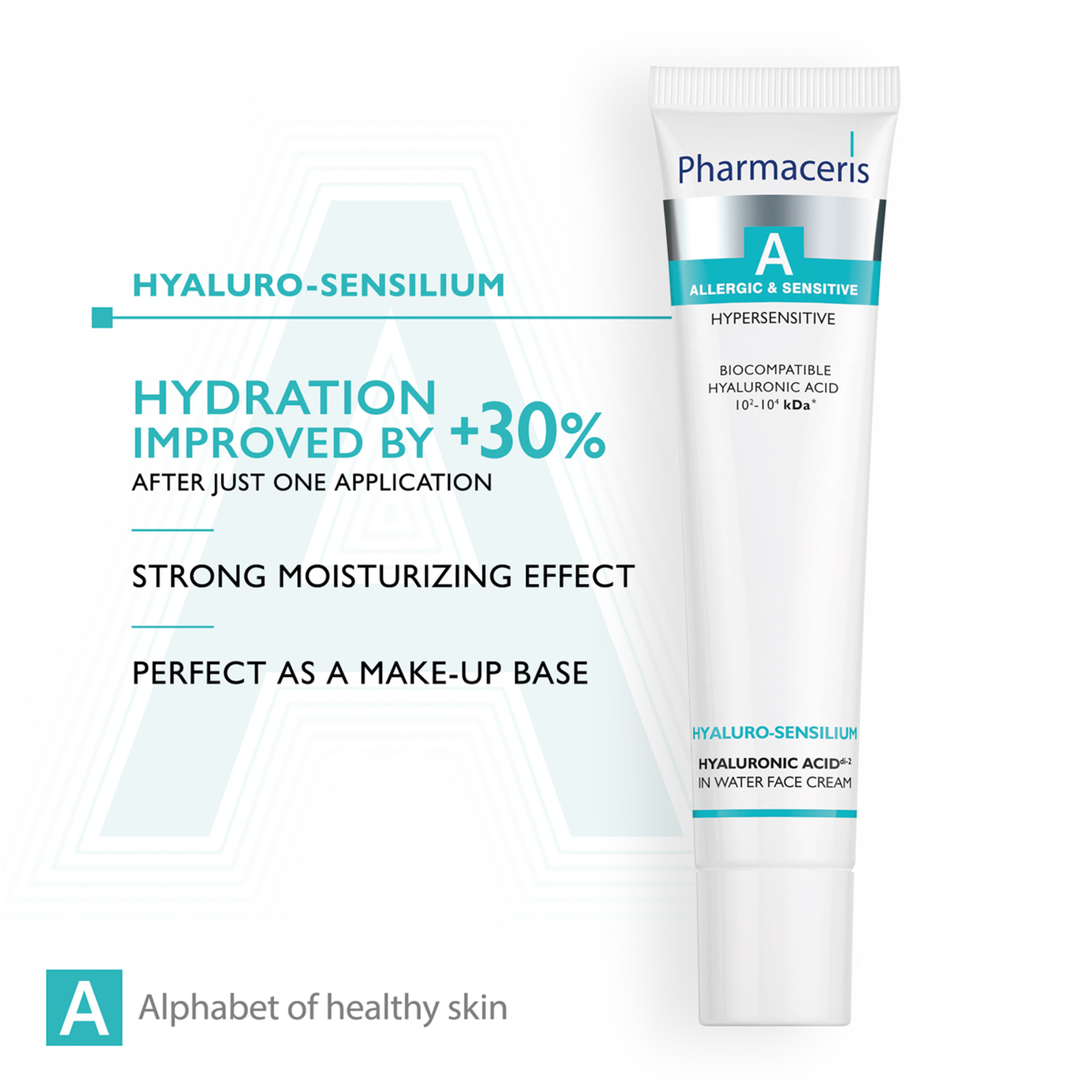 فارماسيريس أ كريم بحمض الهيالورونيك في الماء (40 مل)