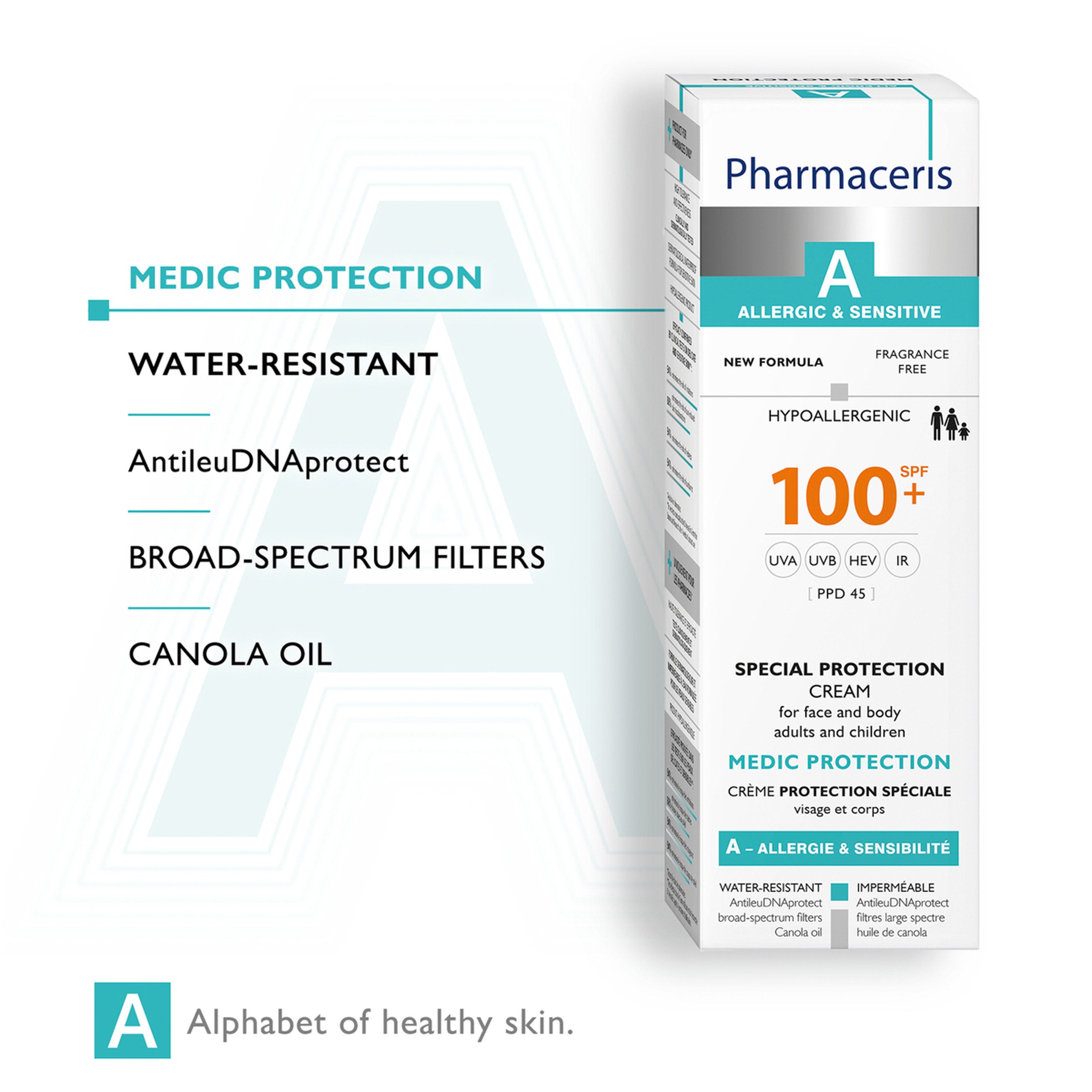 فارماسيريس أ ميديك كريم الحماية من أشعة الشمس SPF100+ (75 مل)