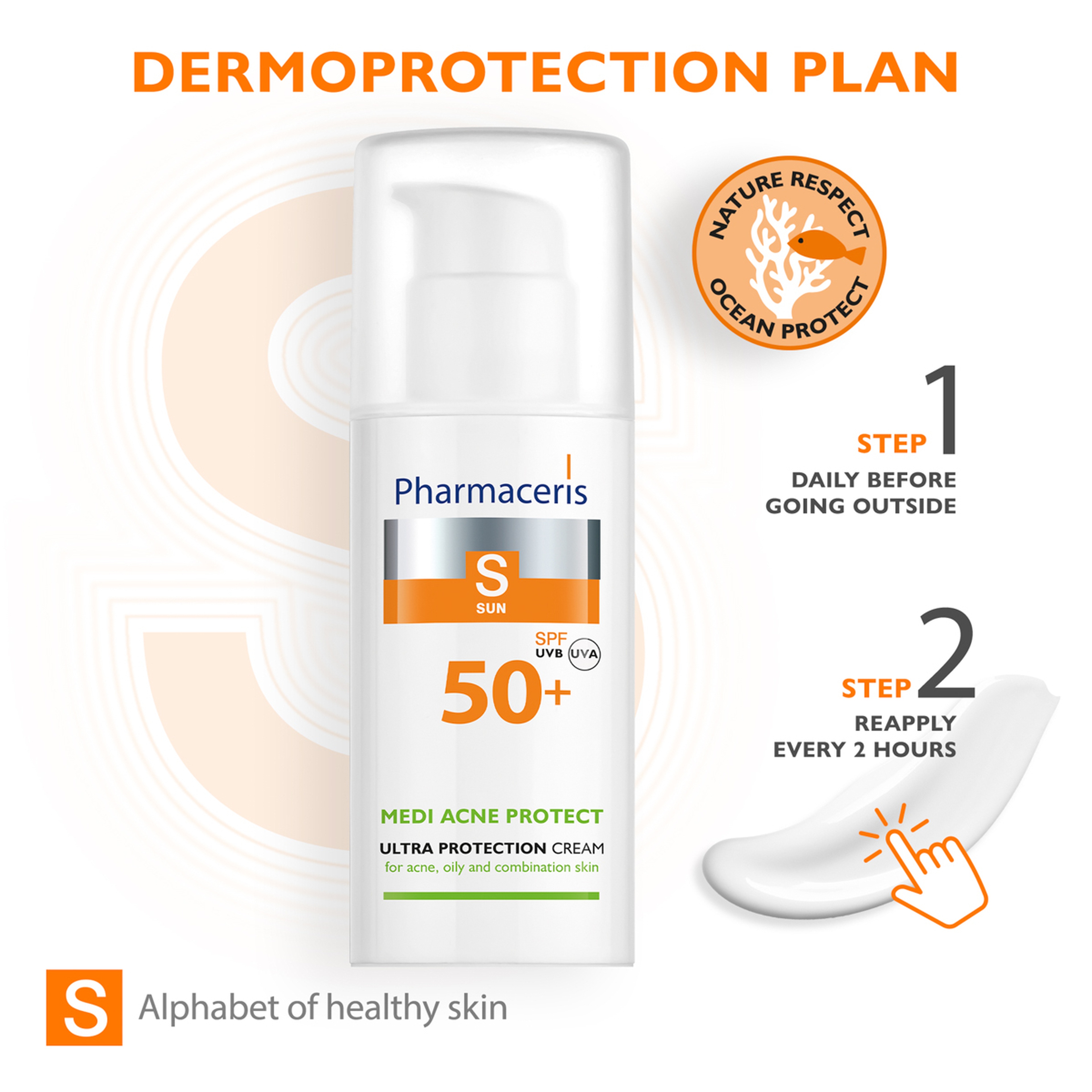 فارماسيرز كريم الحماية من أشعة الشمس حمايه 50 - 50 مل