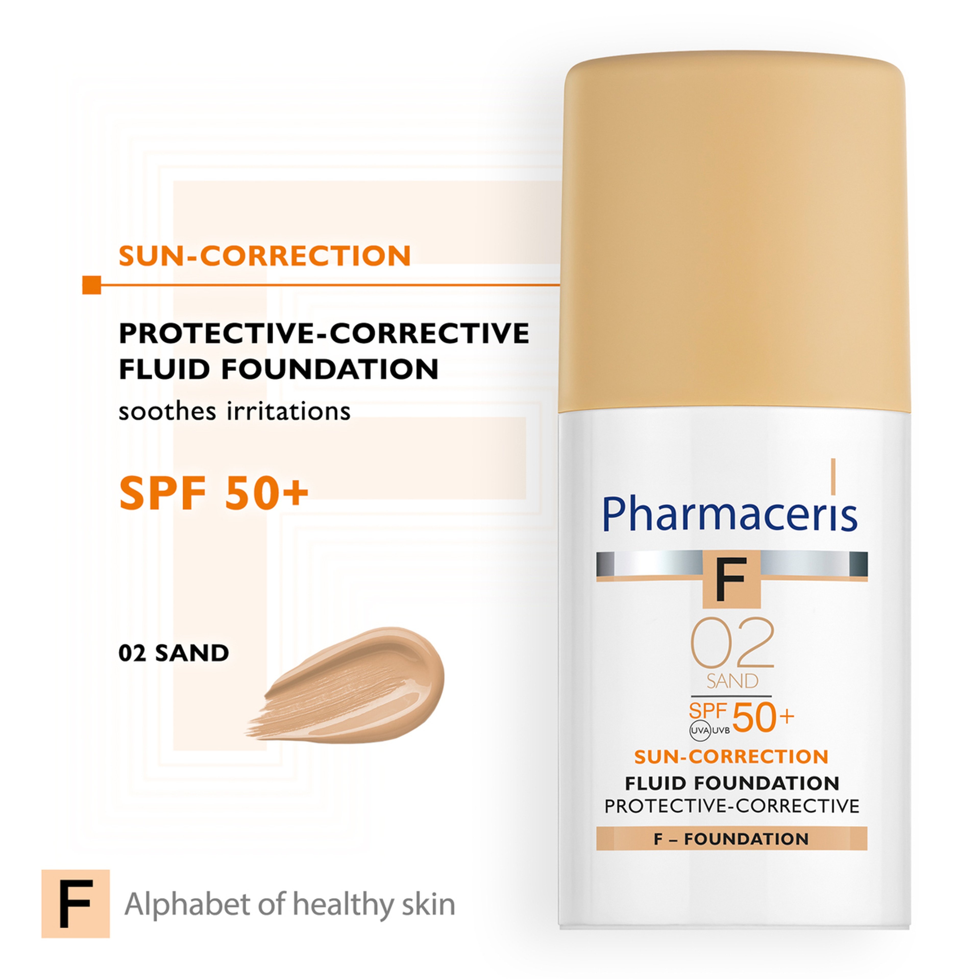 فارماسيرز كريم أساس 02 بعامل حماية+50 - 30 مل