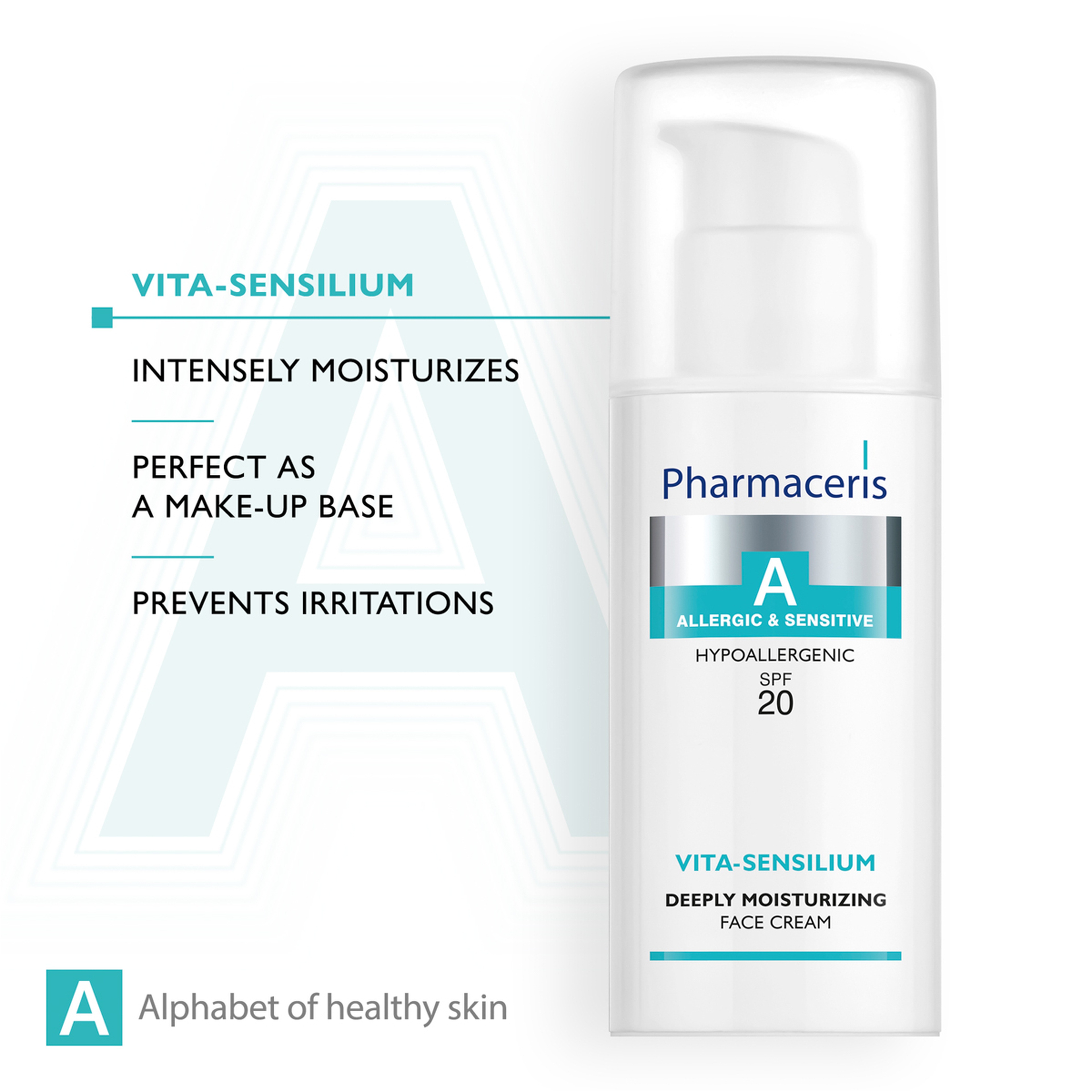 كريم وجه للترطيب العميق بمعامل حماية 20 - 50مل