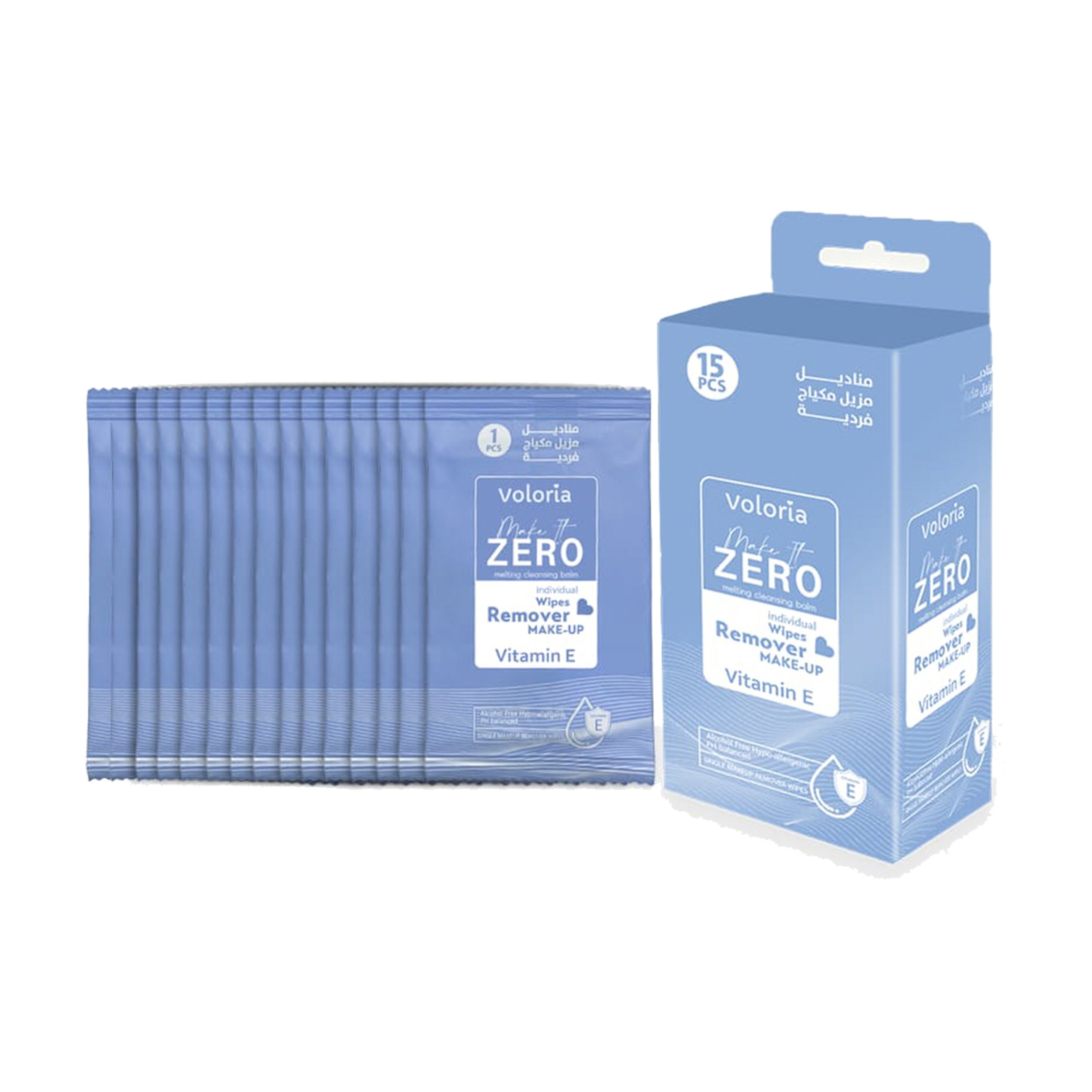 فولوريا مناديل مزيل مكياج مفردة