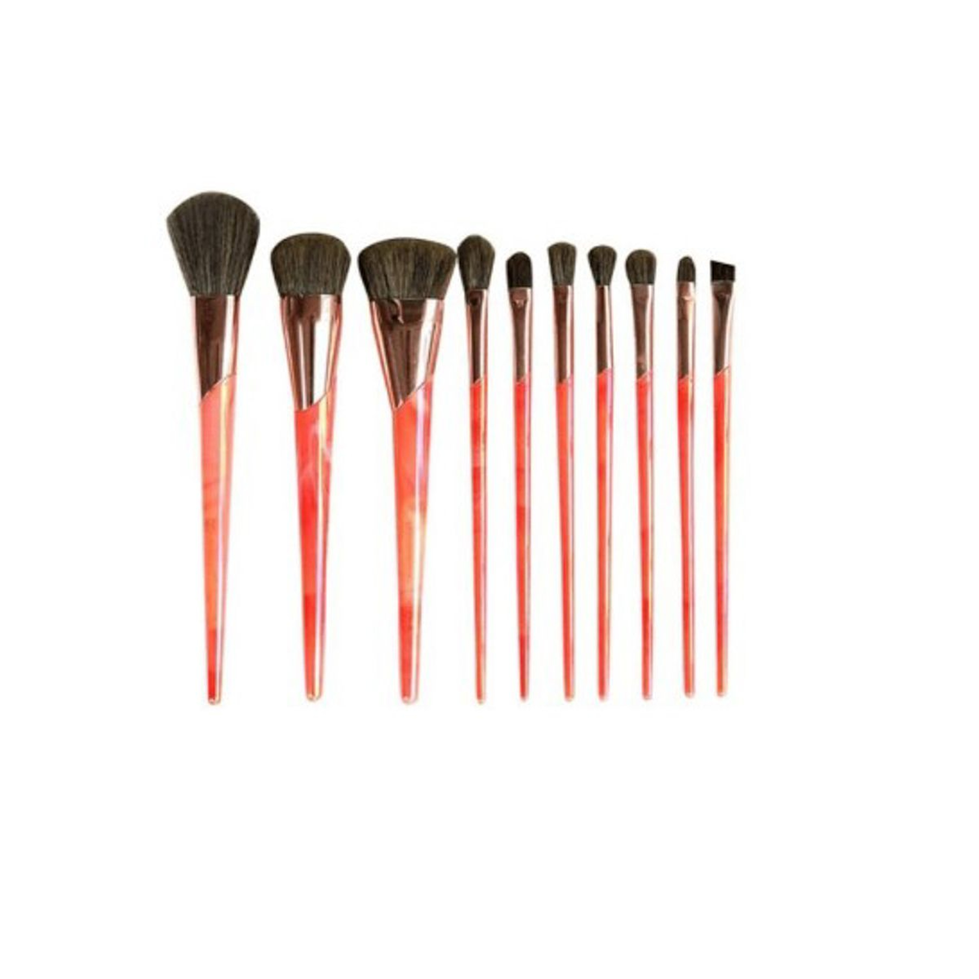 بي اتش طقم فرش مكياج 10 حبة - مارفين