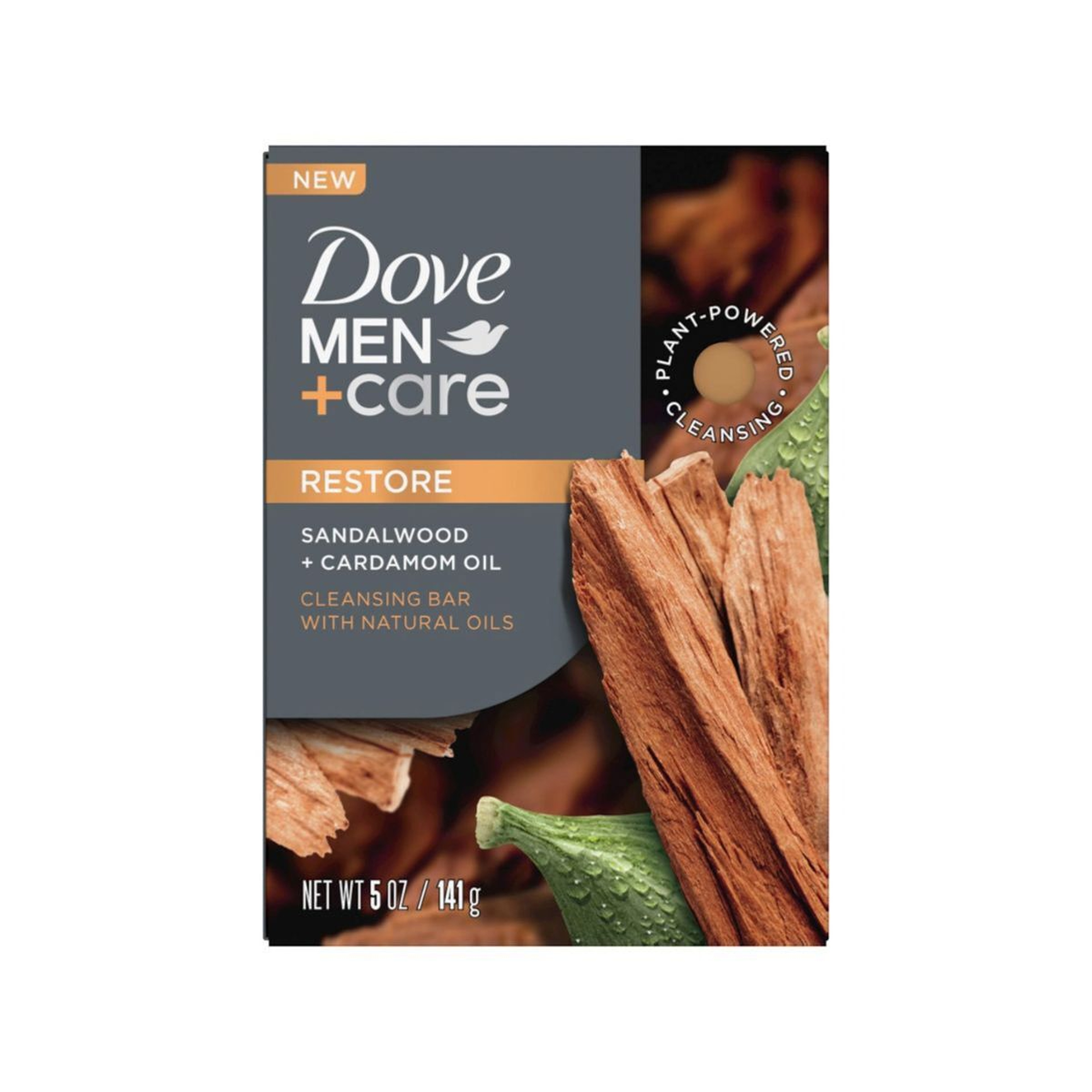 Dove Men+Care Bar Sandalwood+Cardam 141g