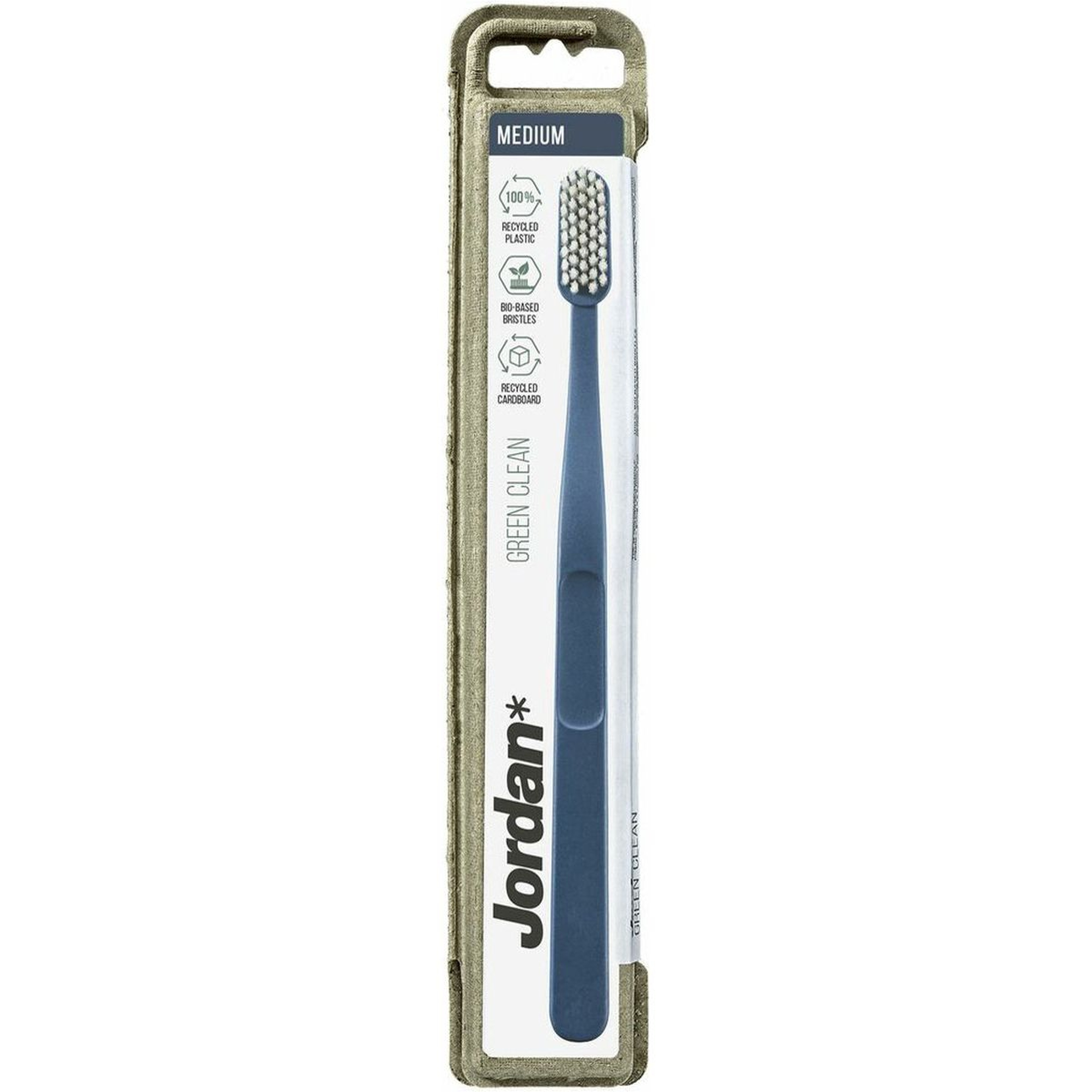 جوردان  فرشاة اسنان جريين كلين (متوسط )