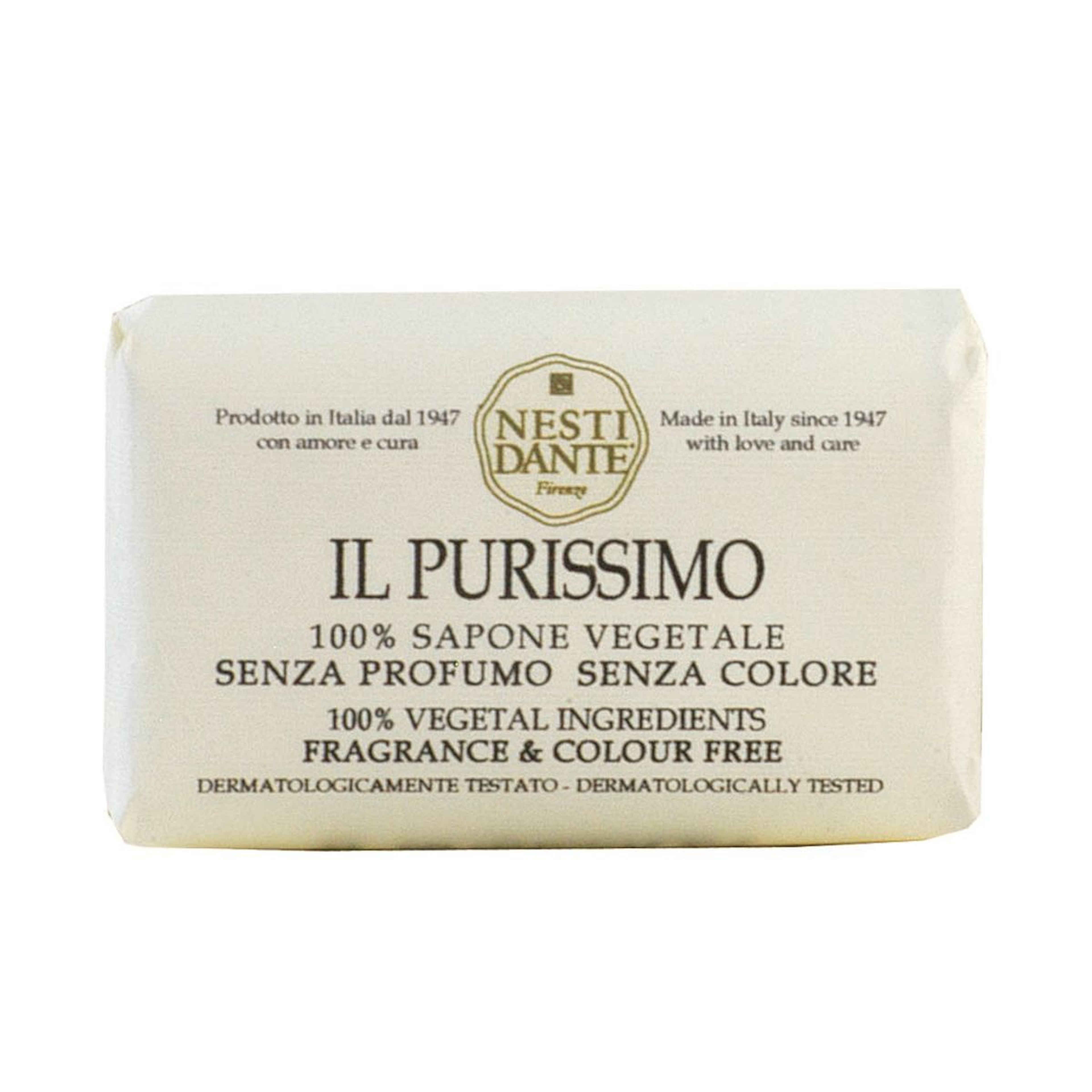 Nesti Dante Il Purissimo Pure Soap Fragrance Free 150G