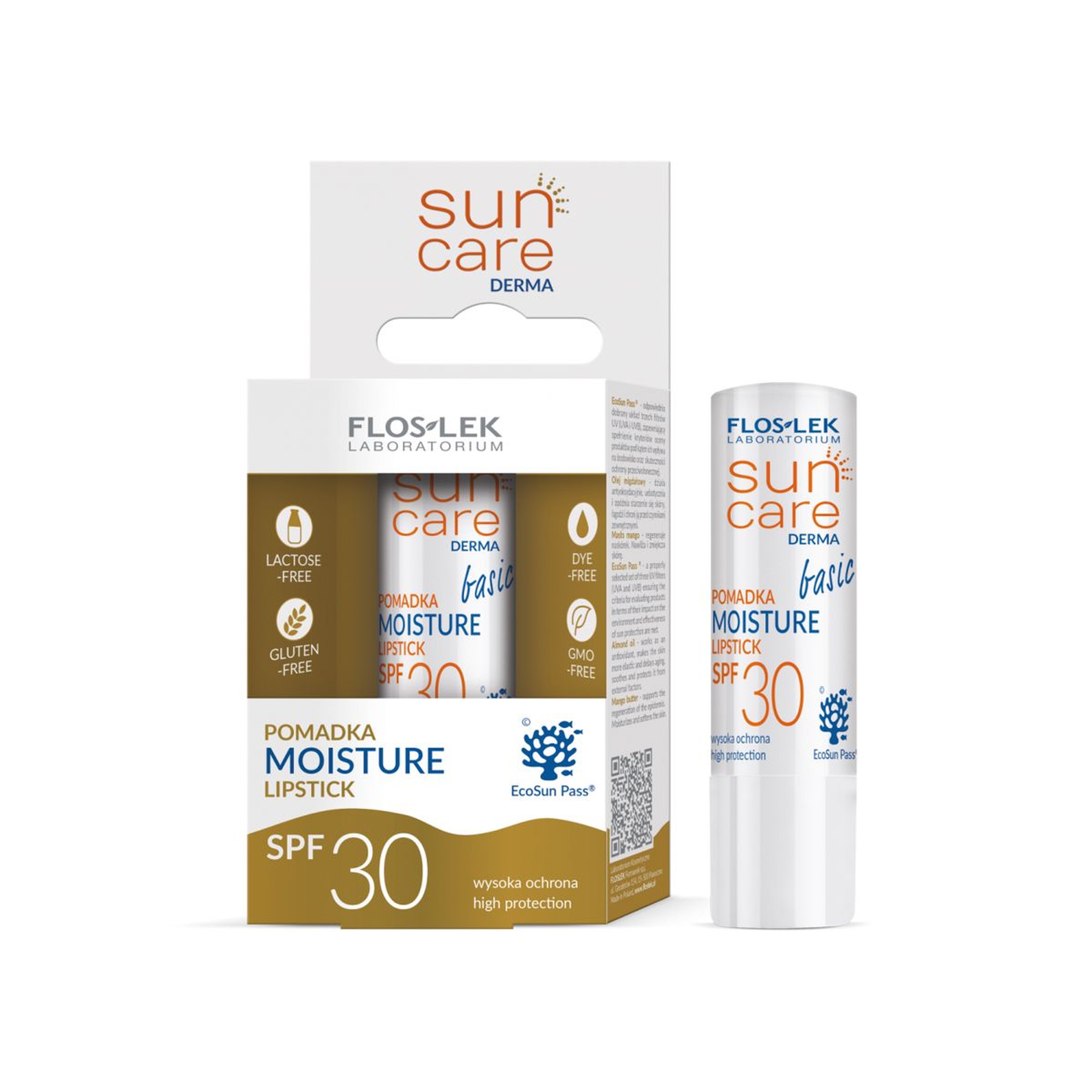 فلوسليك ليب ستيك مغذي ومرطب مع واقي شمس