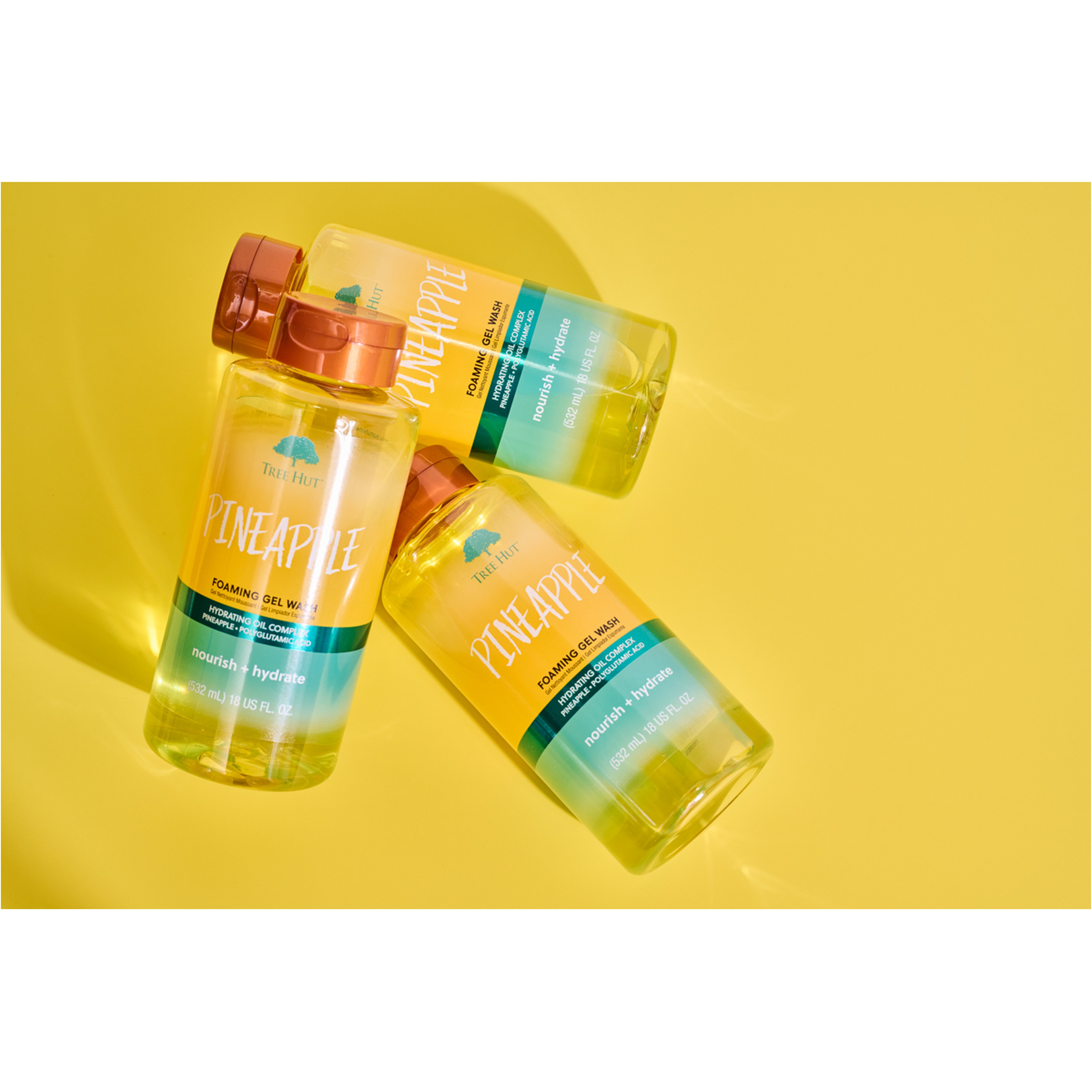 غسول جل رغوي بالأناناس