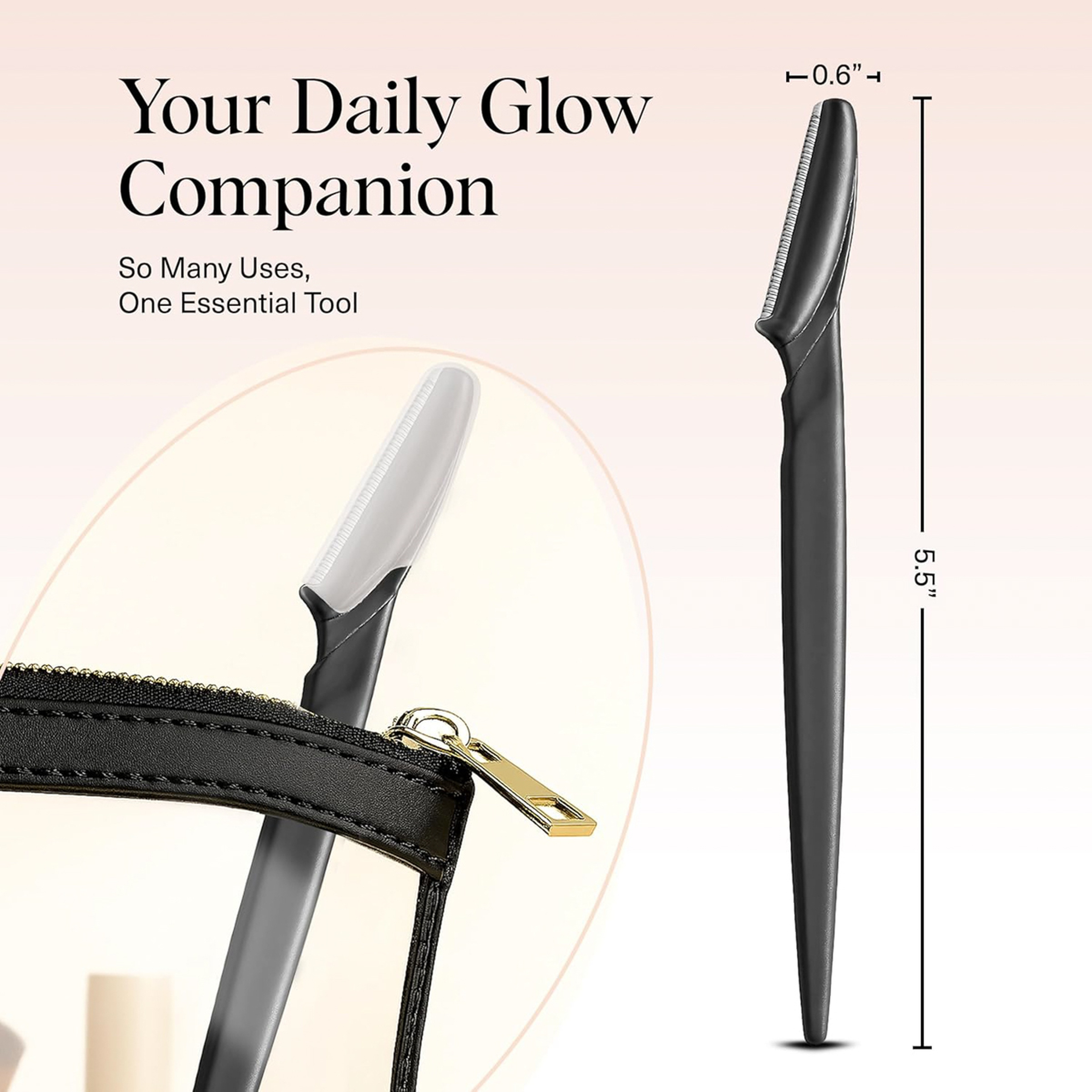 Dermaplaner Kitsch Plastic Razor 12 Pcs