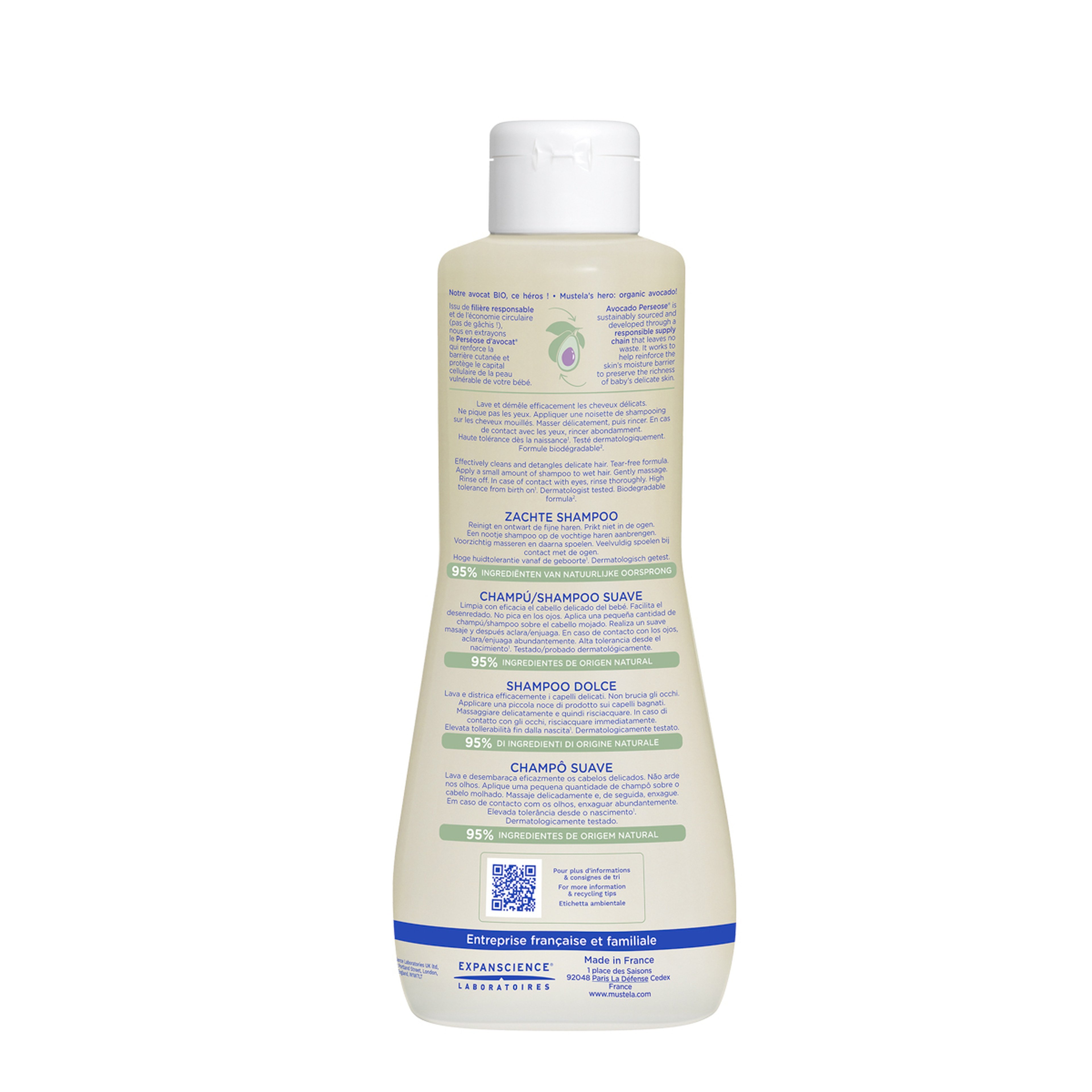 Mustela Gentle Shampoo 500ML