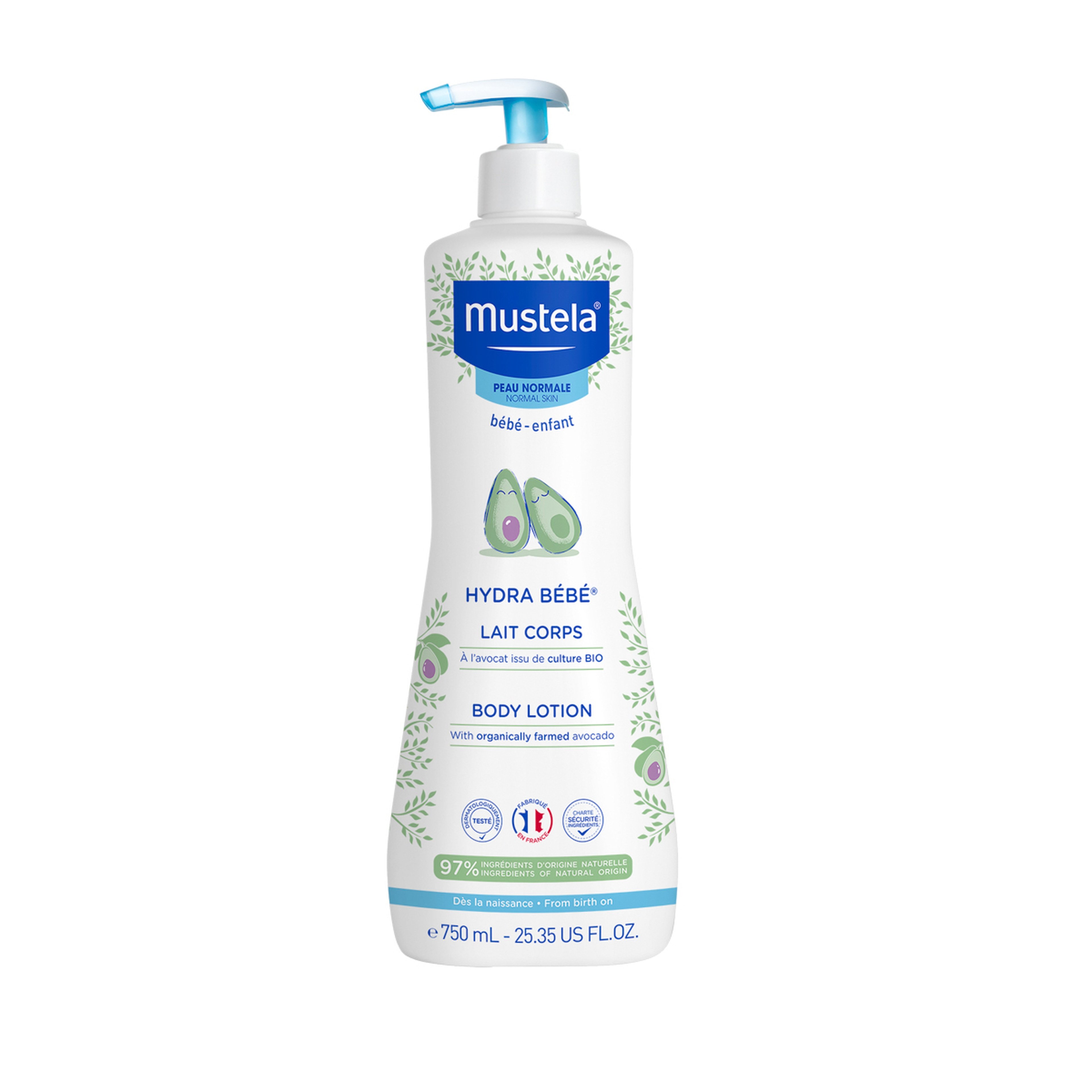 Mustela Hydra bebe body lotion 750ML