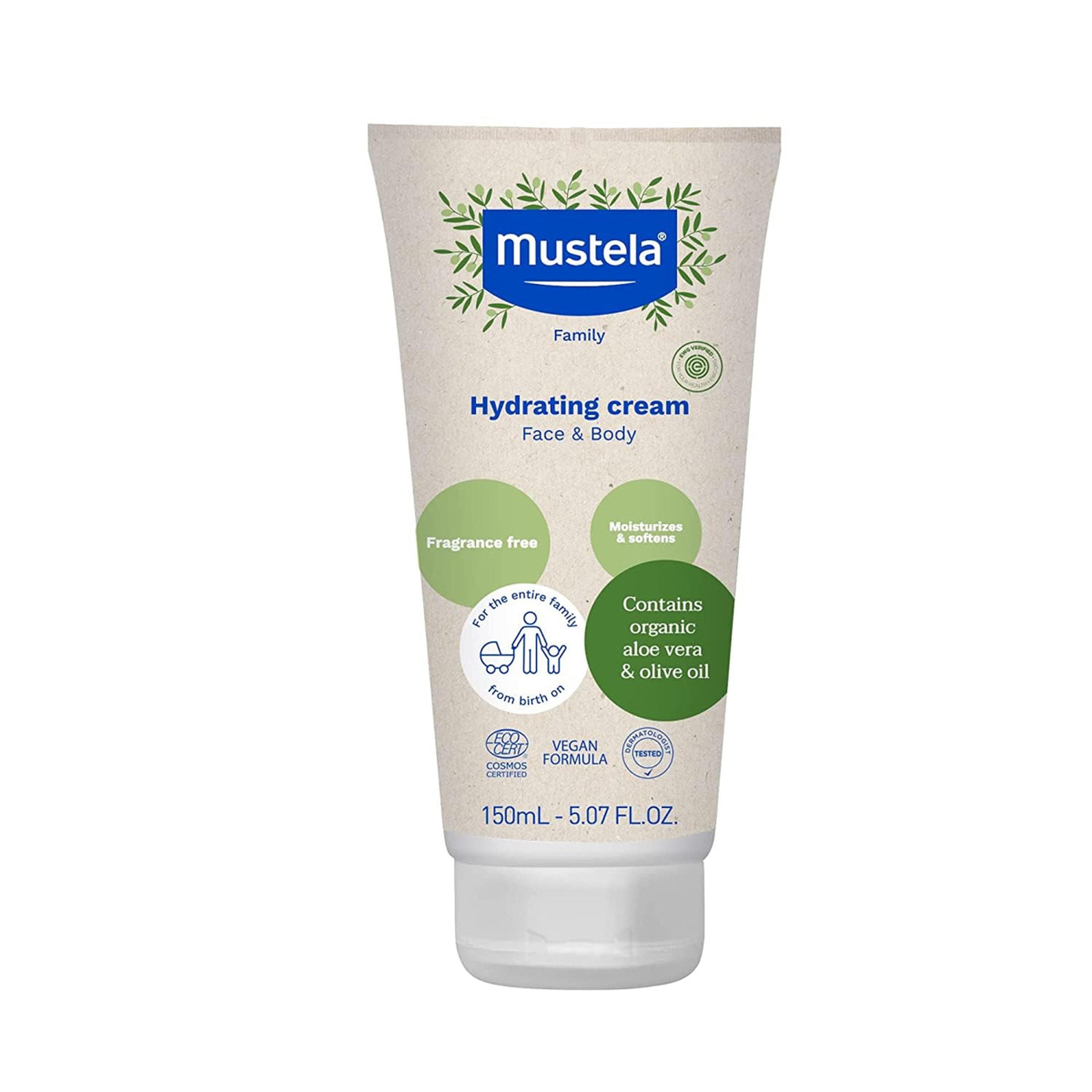 Mustela Organic Hydrating cream 150ML