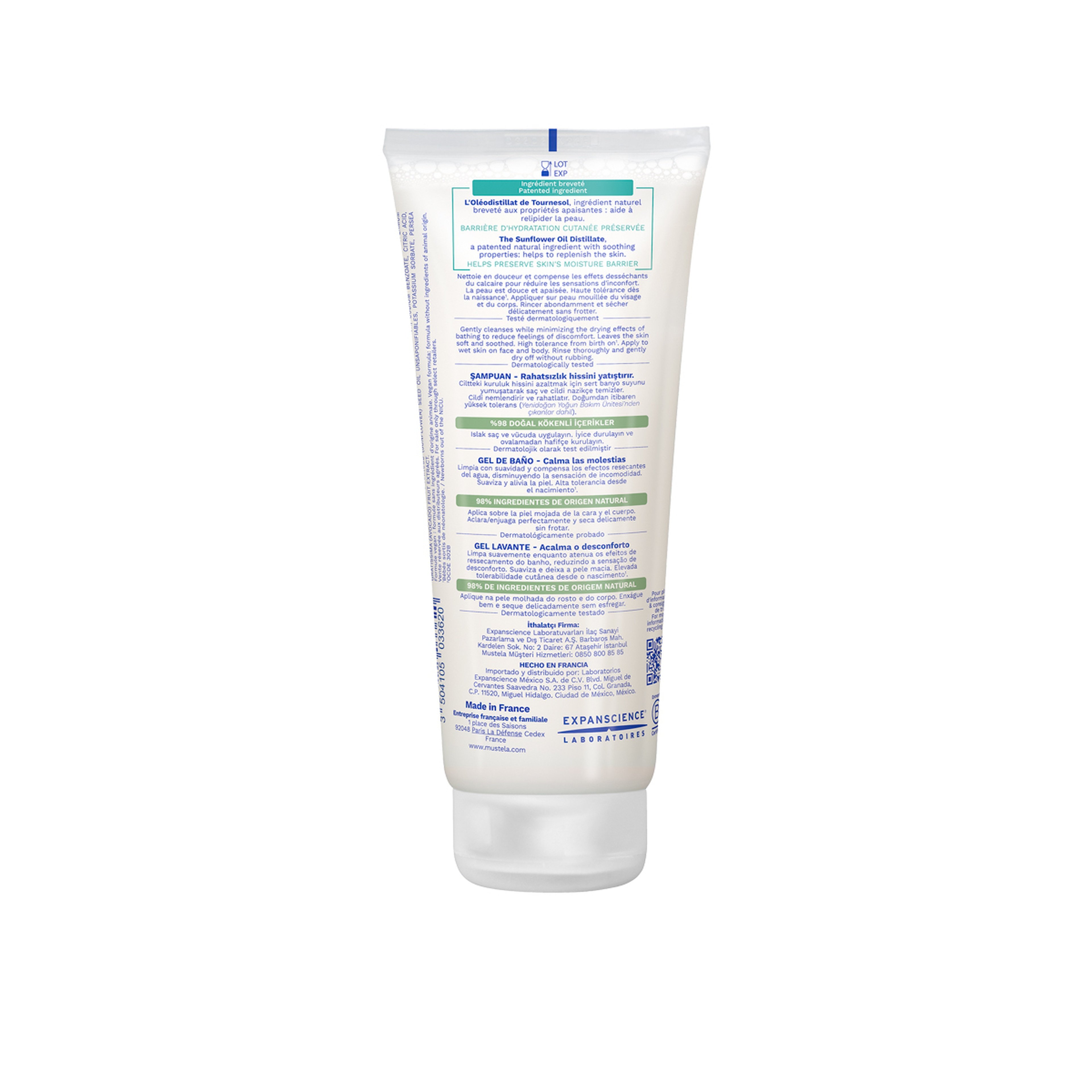 Mustela Stelatopia Cleansing Gel 200ML