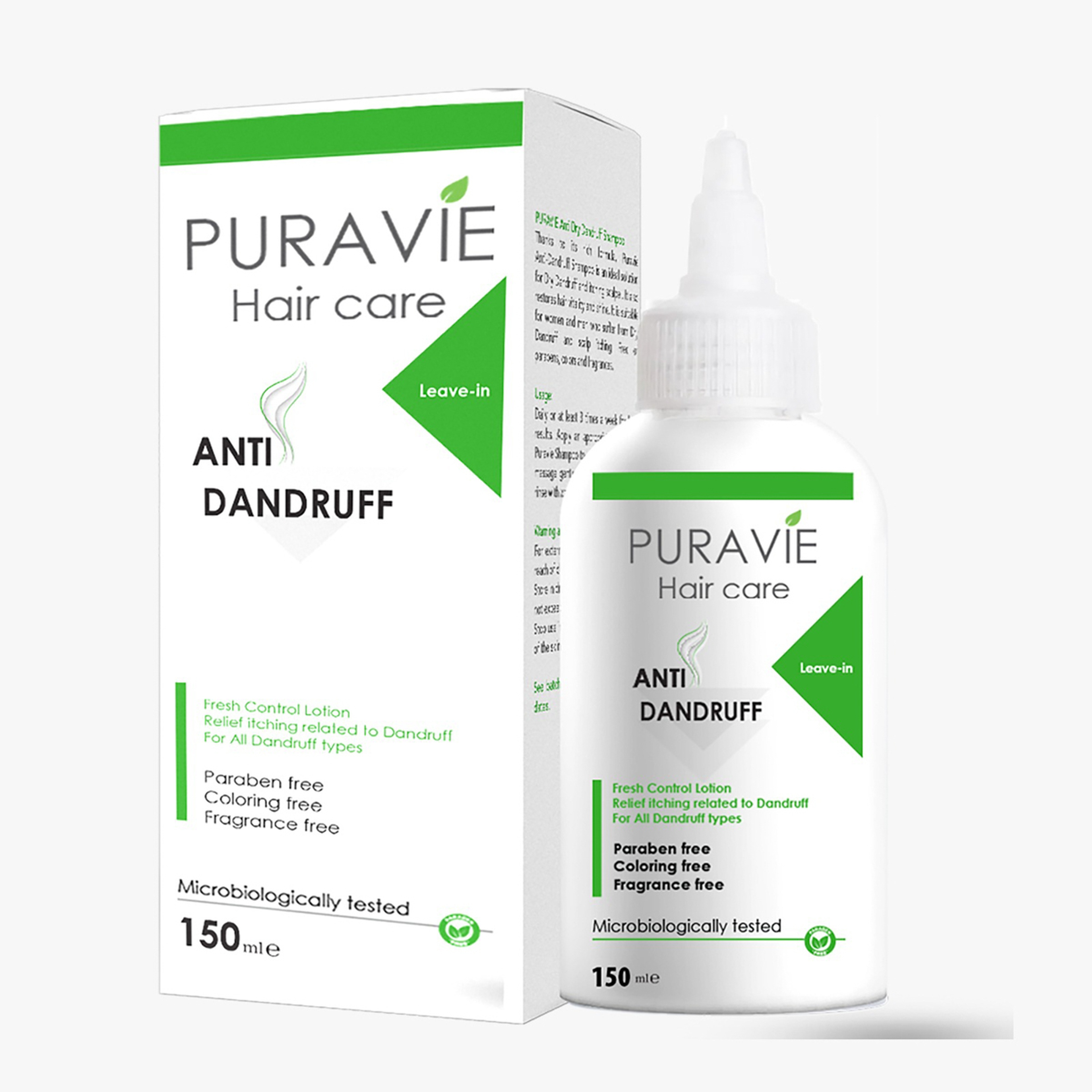 Puravie Dandruff Leave-In 150 Ml Box