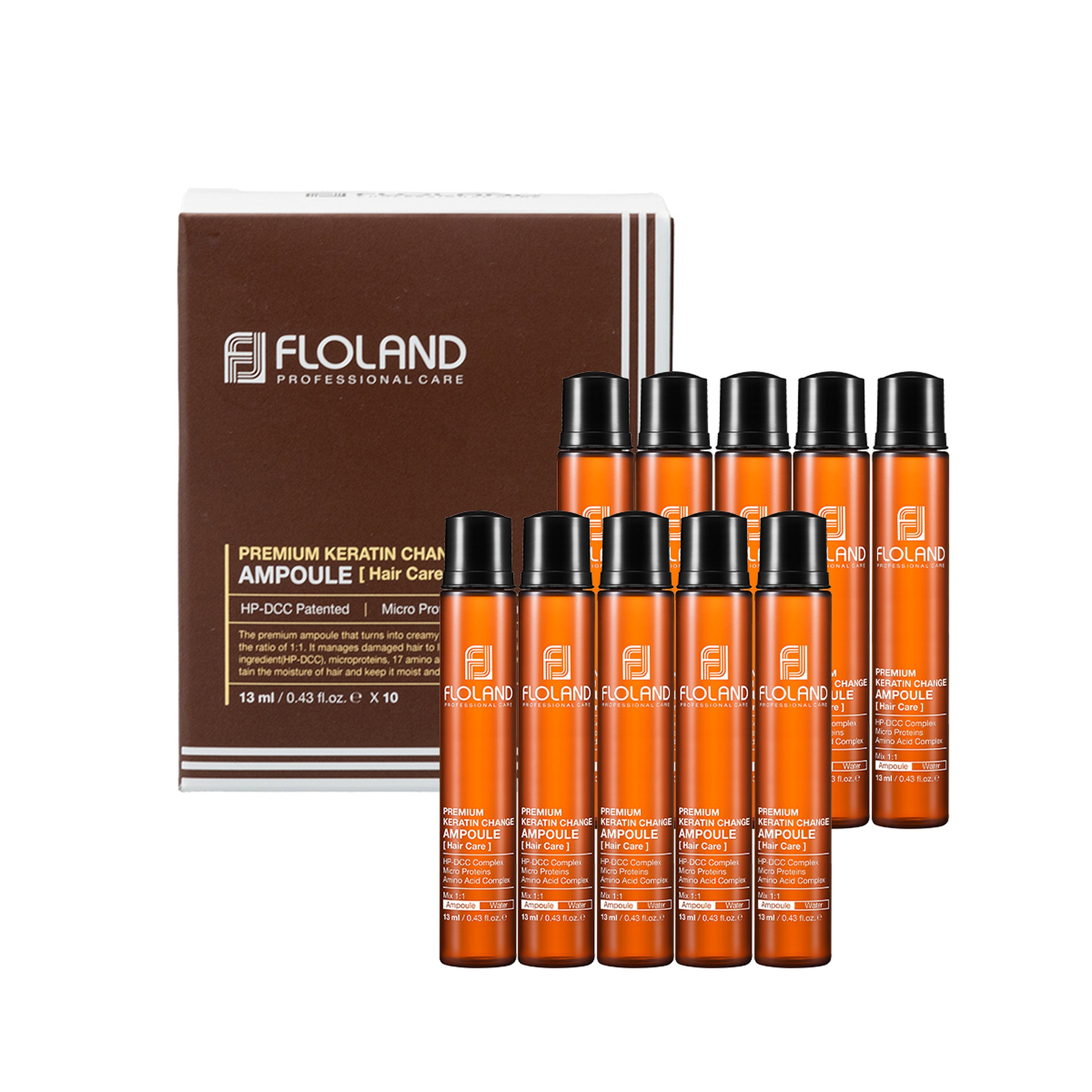 Floland Premium Keratin Ampoule  13ml*10