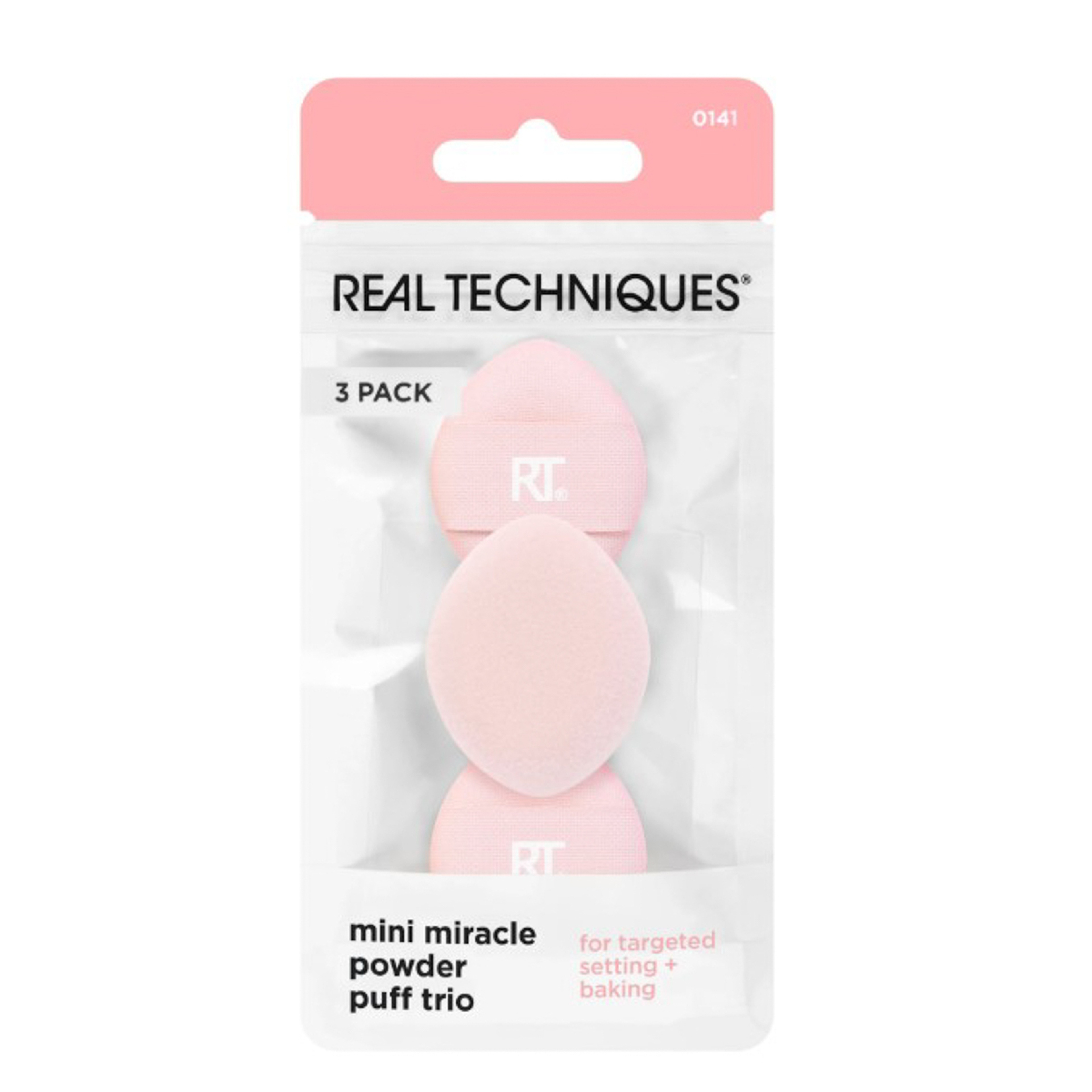 ريل تكنيك ثلاثي إسفنجة البودرة الصغيرة