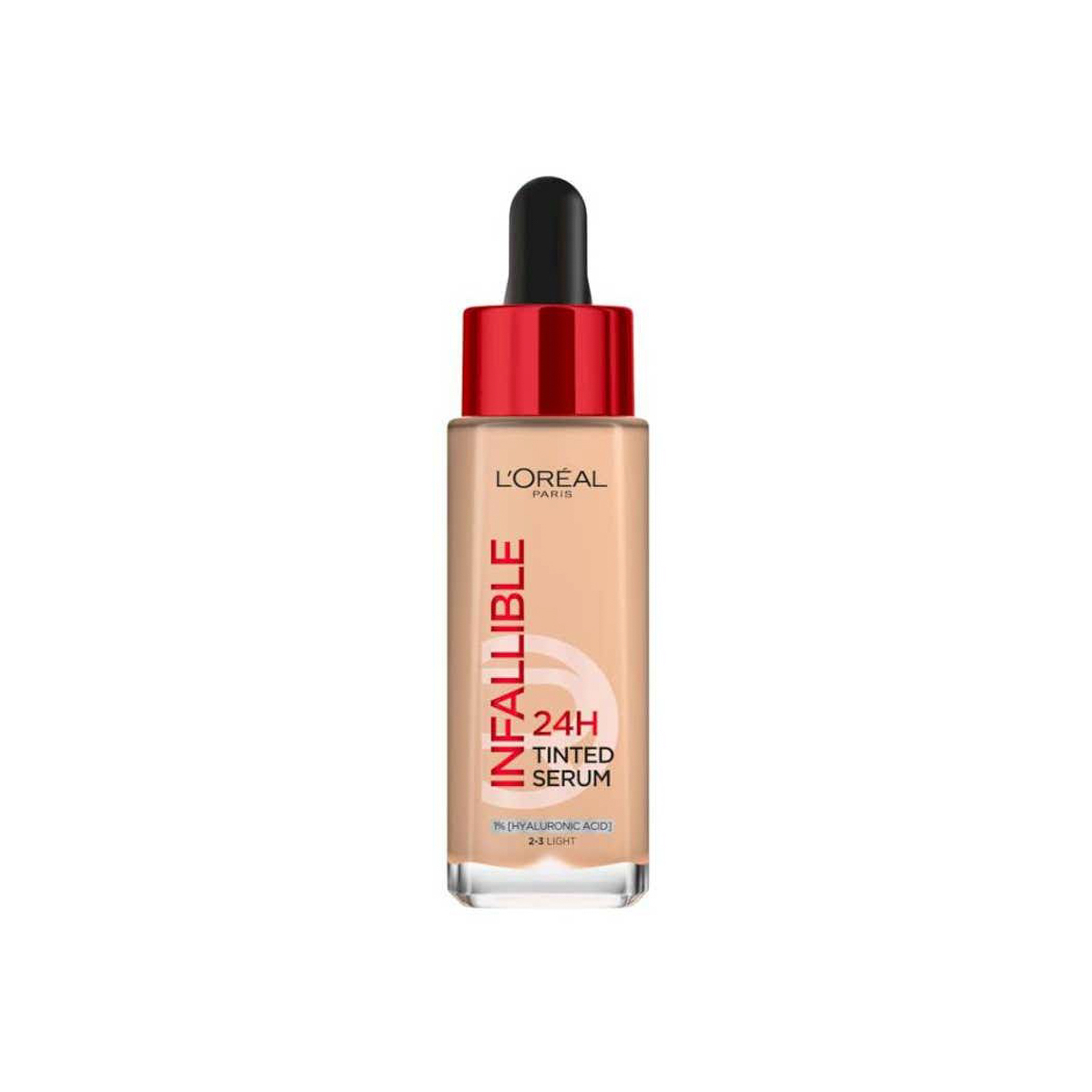 L'Oréal Paris 24H Infallible Tinted Serum Shade Light 2-3
