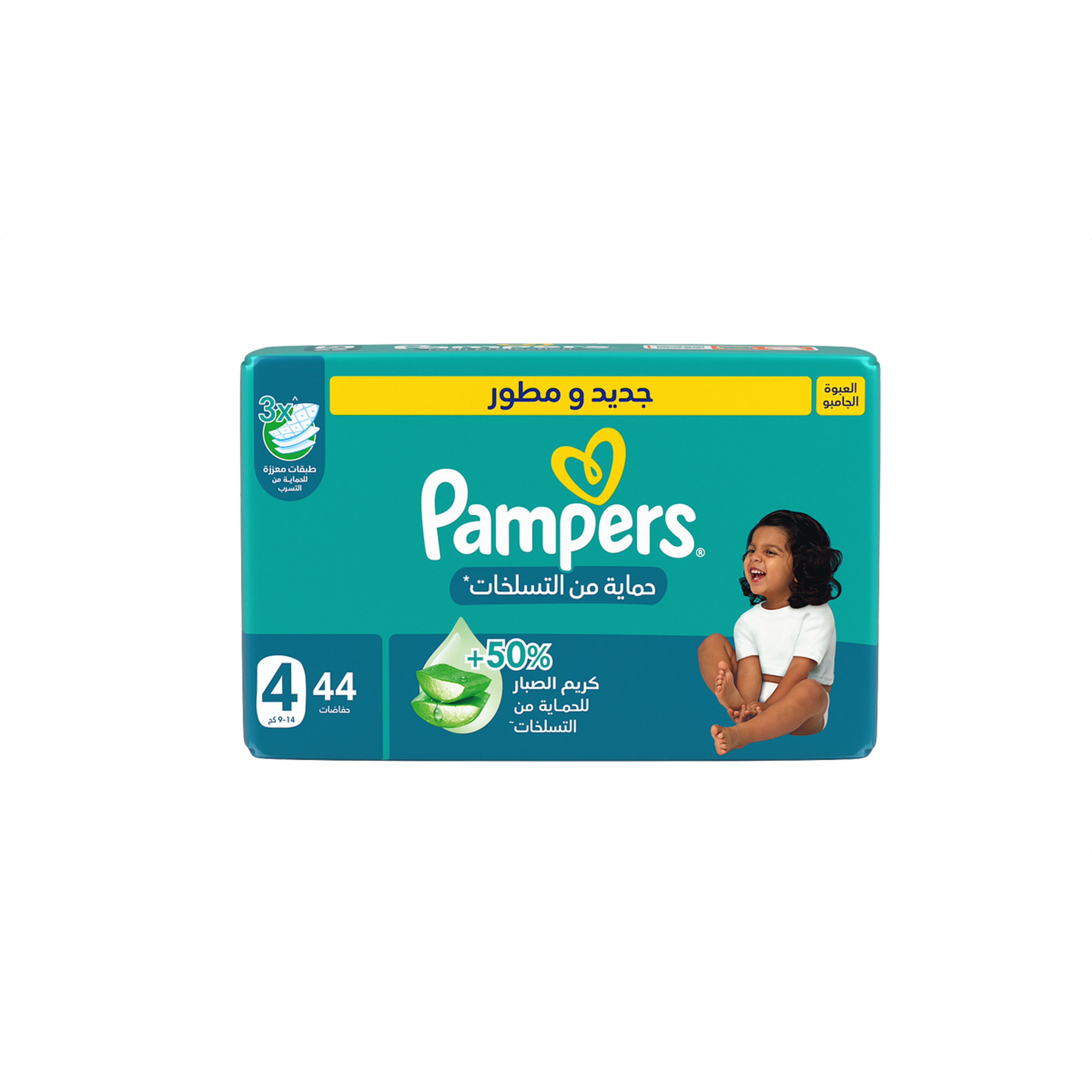 Pampers Rash Protection, Size 4 (9-14Kg)