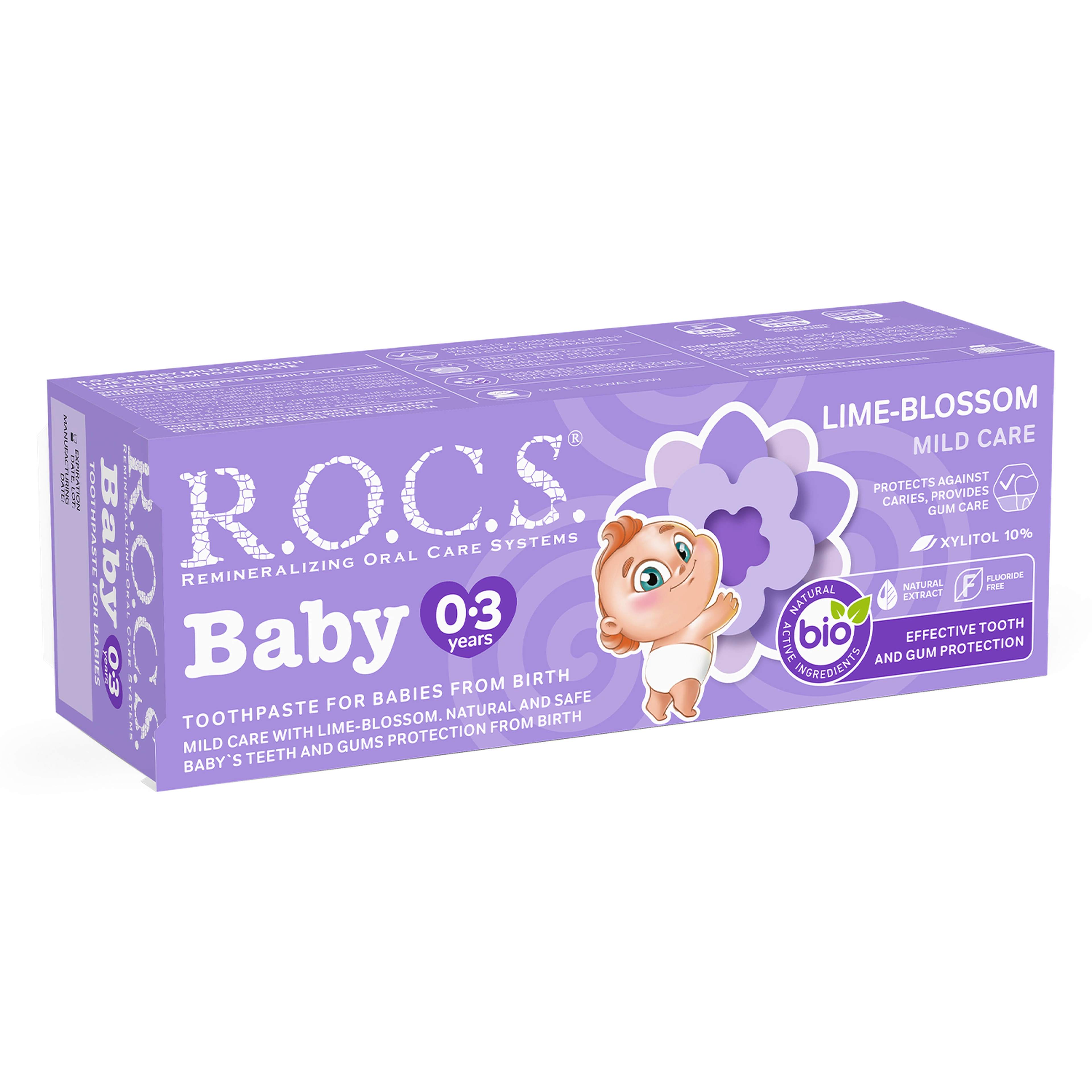 Rocs Baby Lima Blossom 03 Toothpaste Years