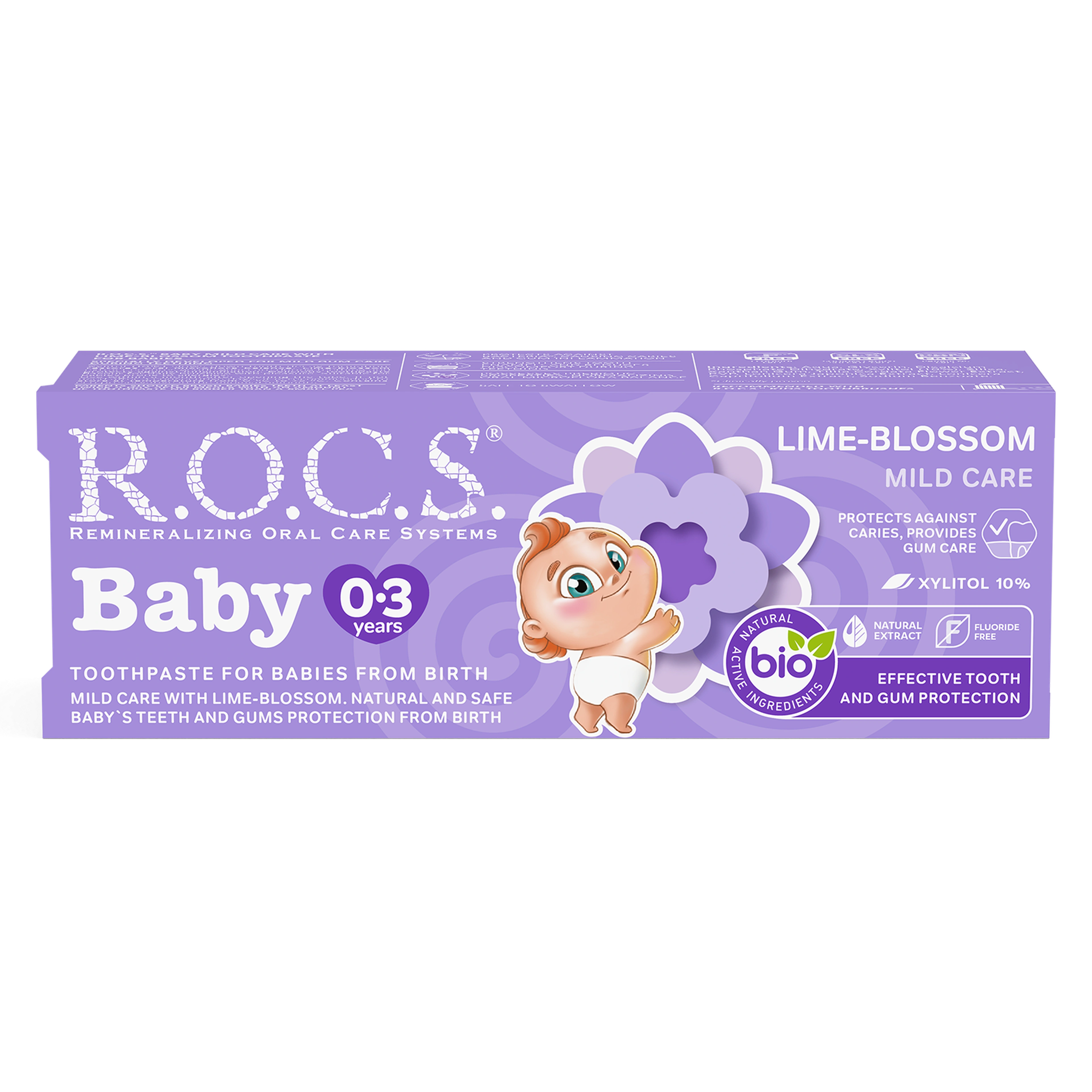 Rocs Baby Lima Blossom 03 Toothpaste Years