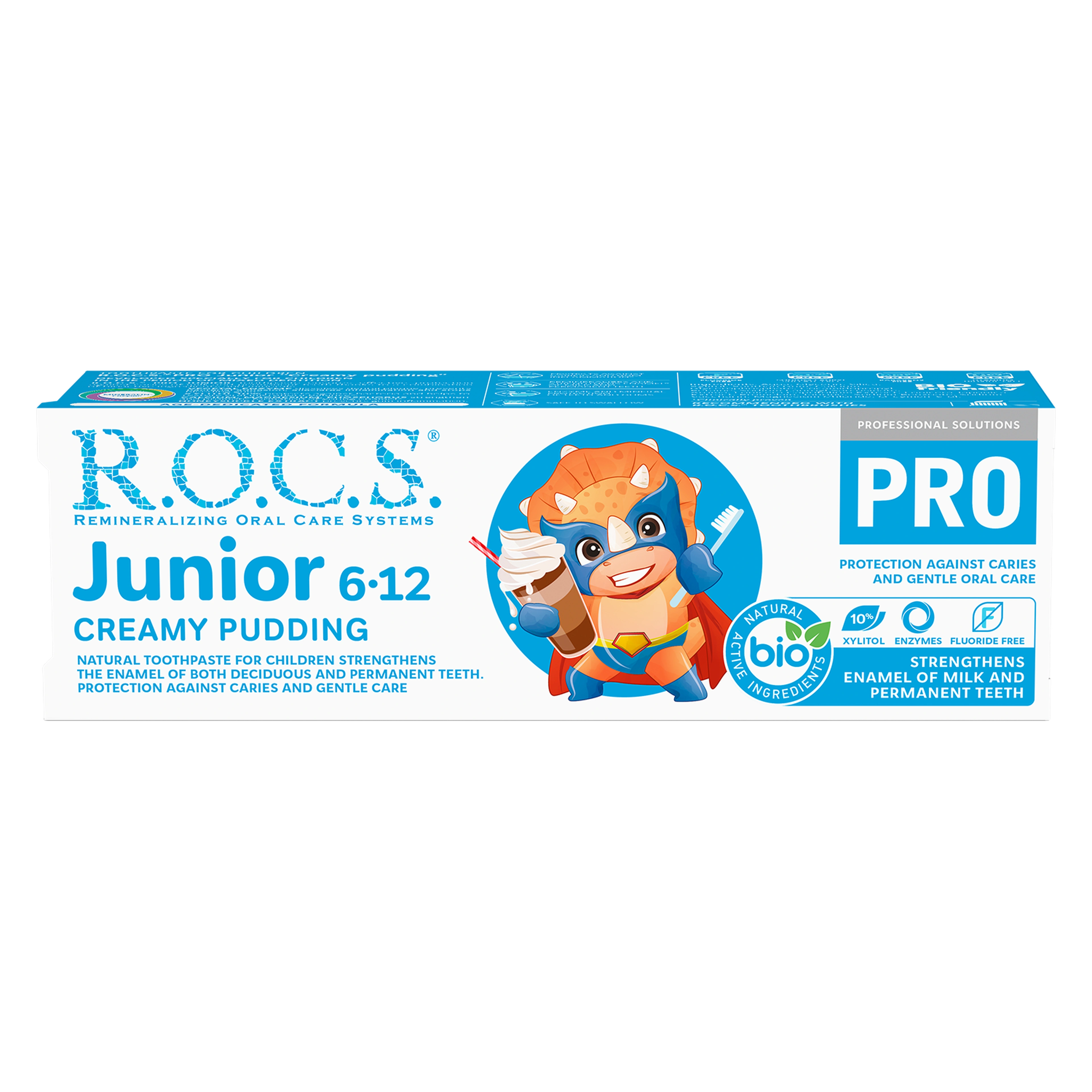 Rocs Pro Junior Creamy Puding 74G toothpaste