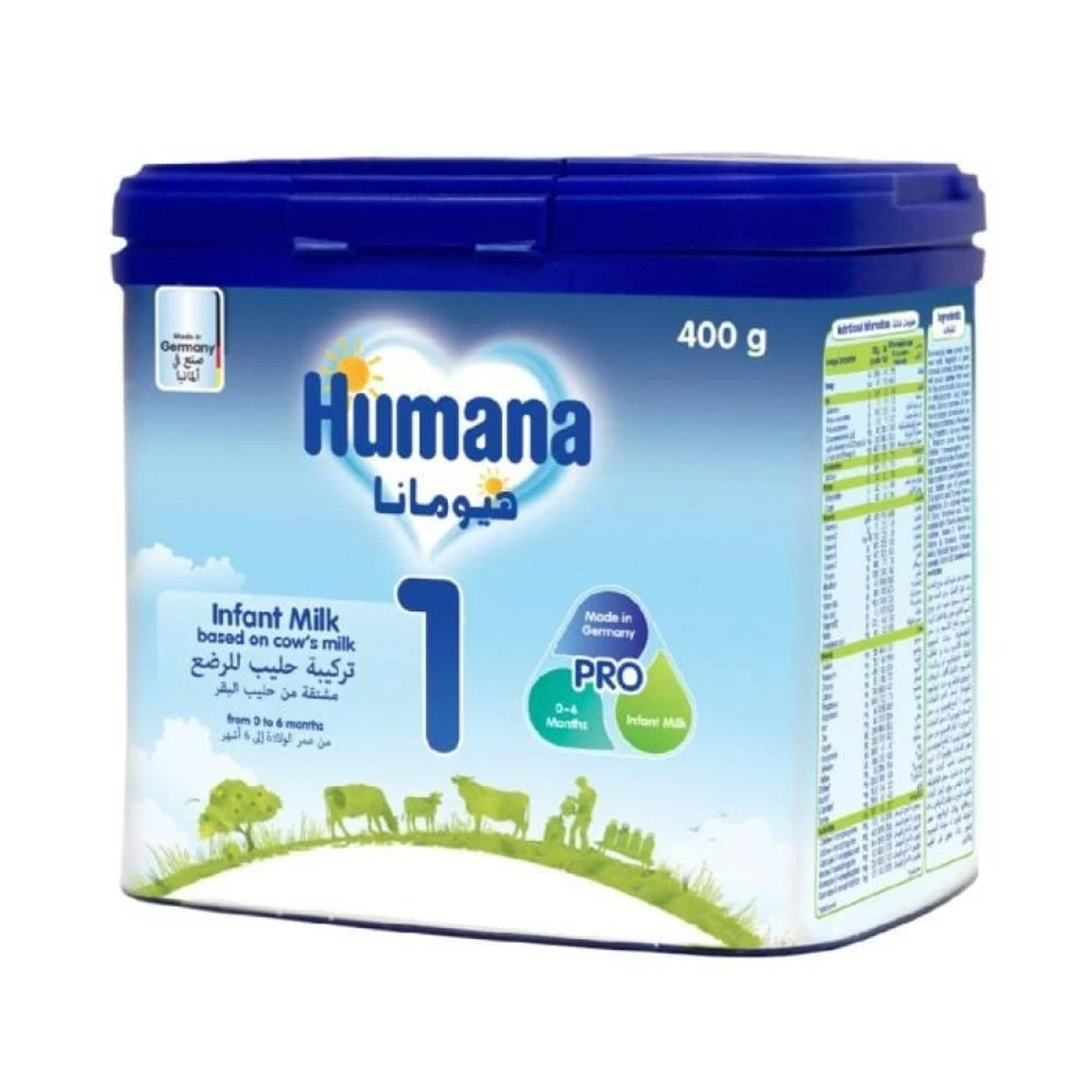 Humana 1 Baby Milk, 0-6 Months