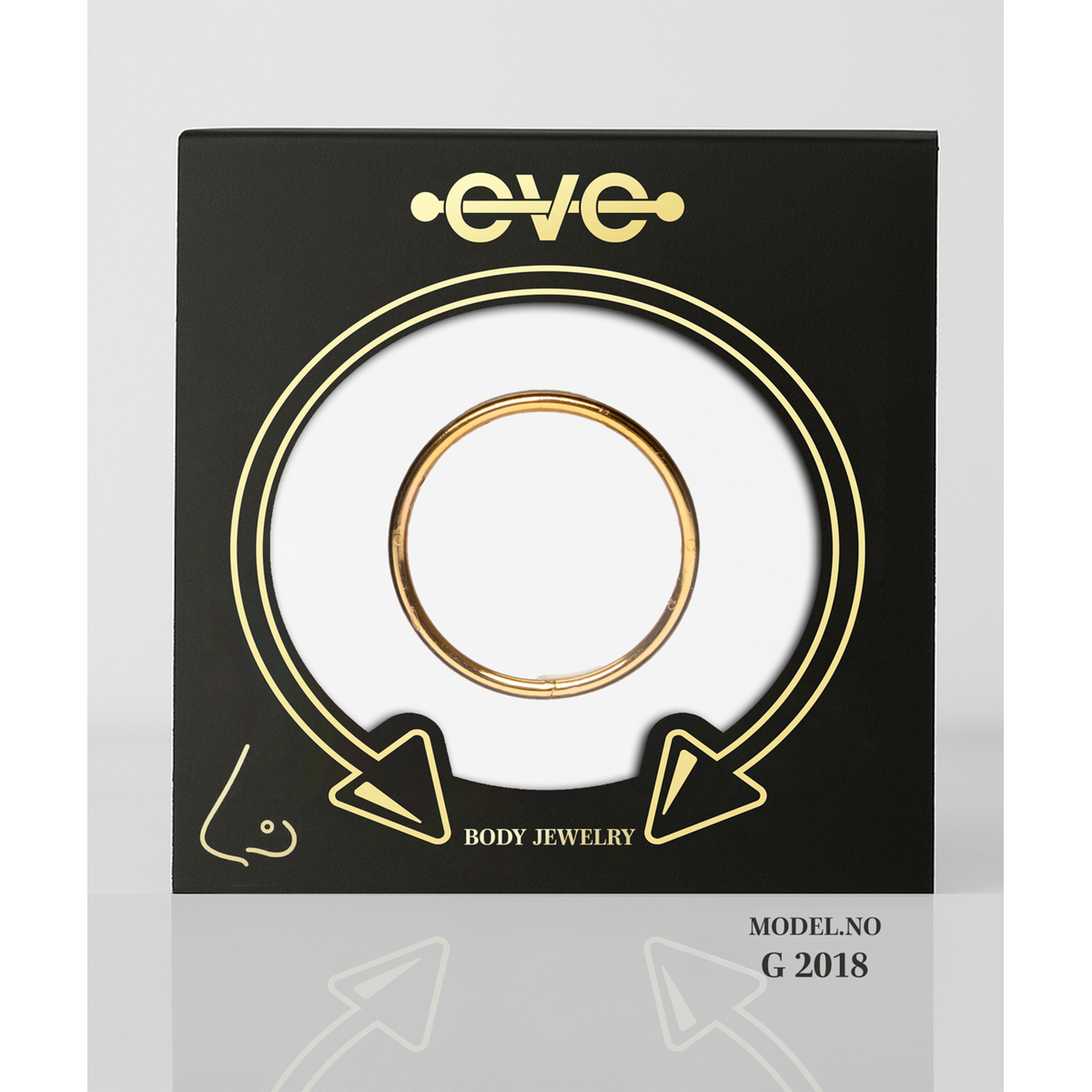 إيف حلق بيرسينغ للسرة - حجر الفيروز B018