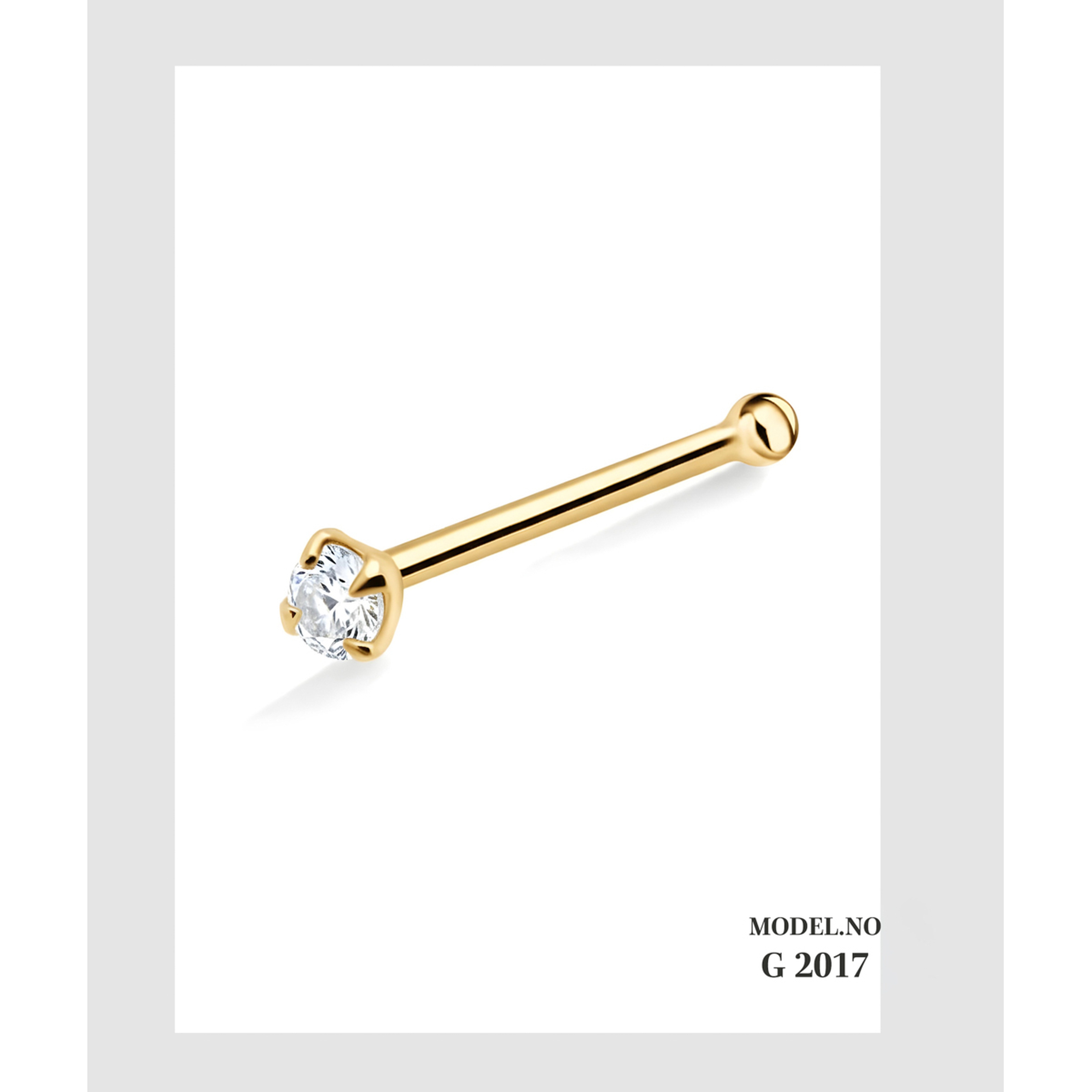 إيف حلق بيرسينغ للسرة - حجر الفيروز B017