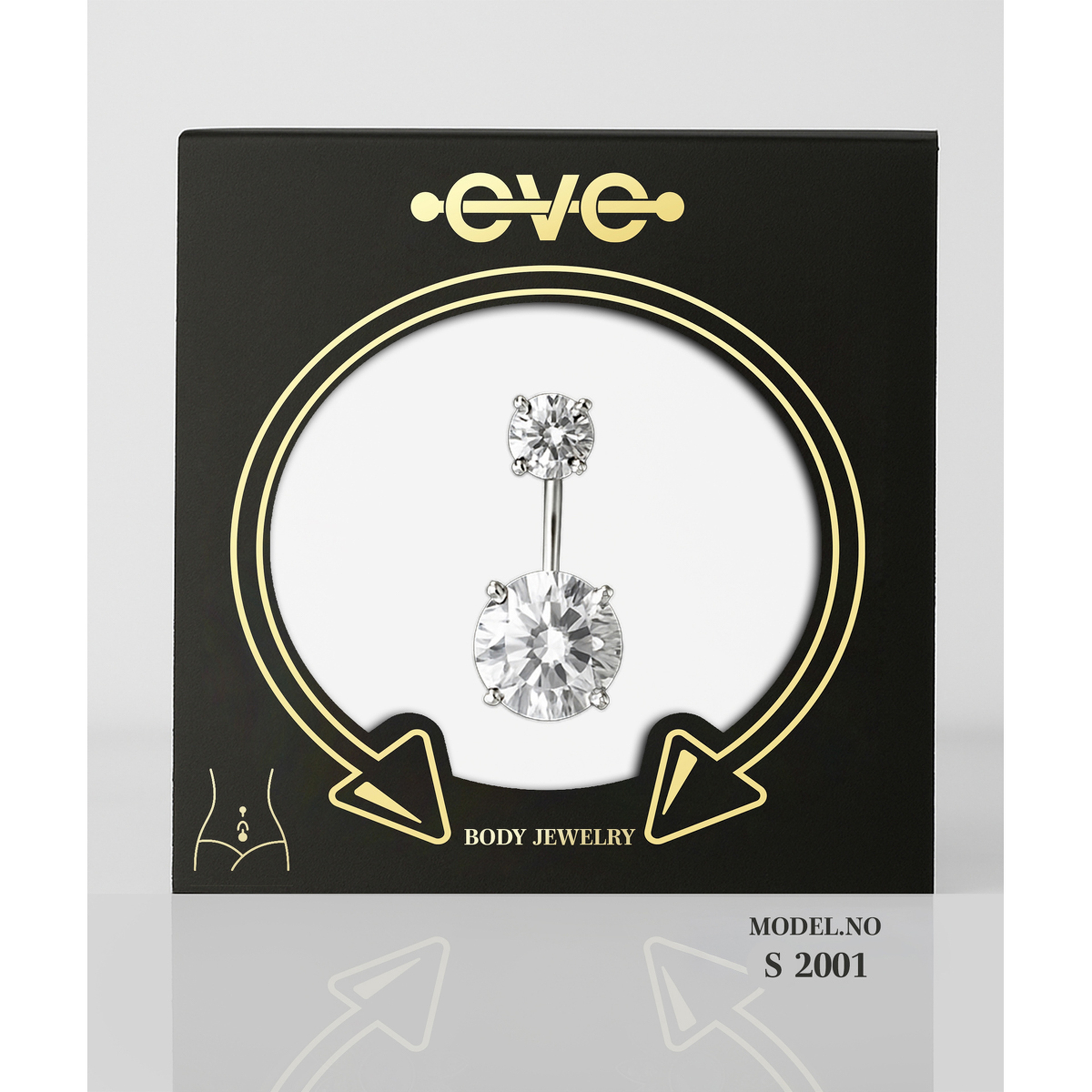 إيف حلق بيرسينغ للسرة - عقرب B026