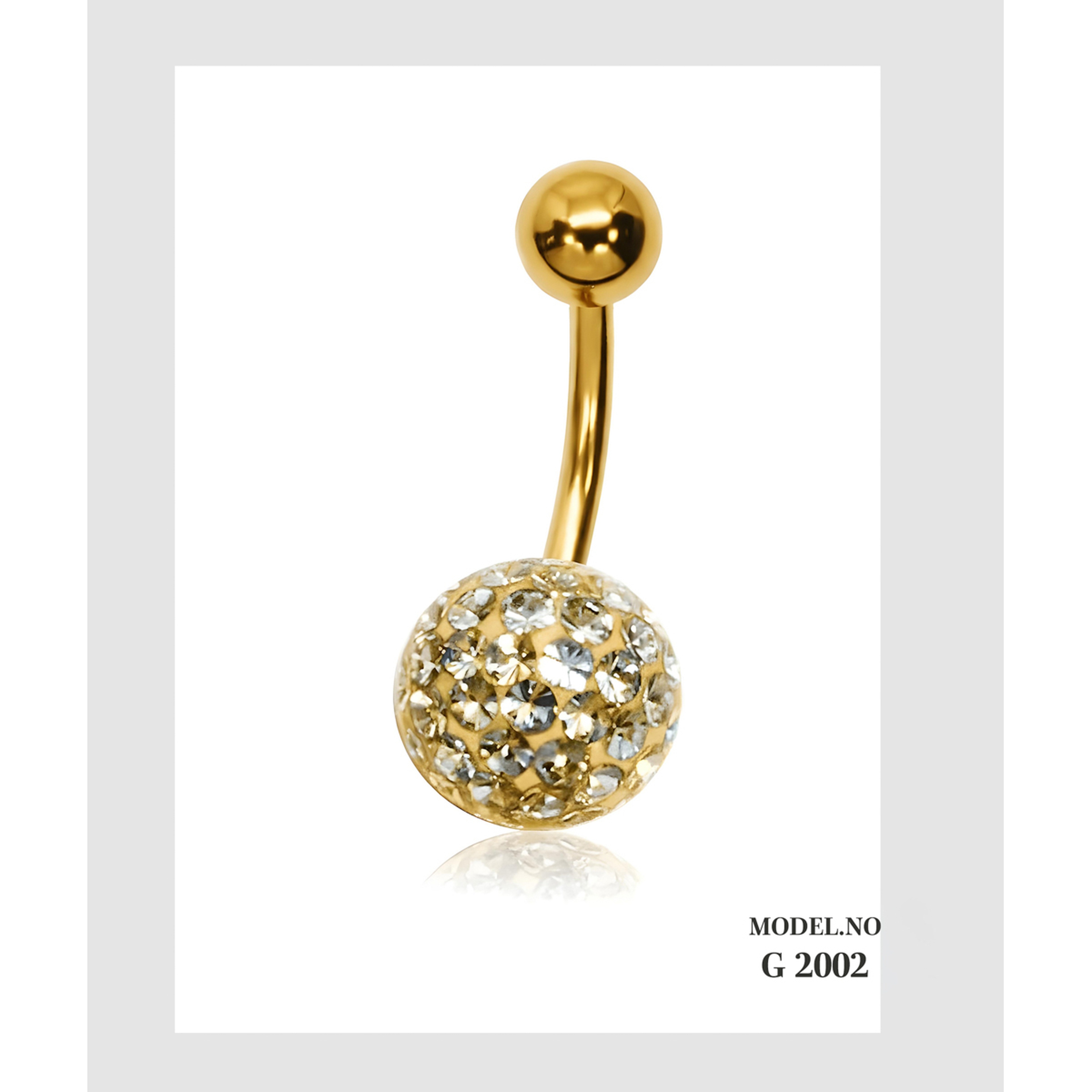 إيف حلق بيرسينغ للسرة - كرة قوس قزح B002