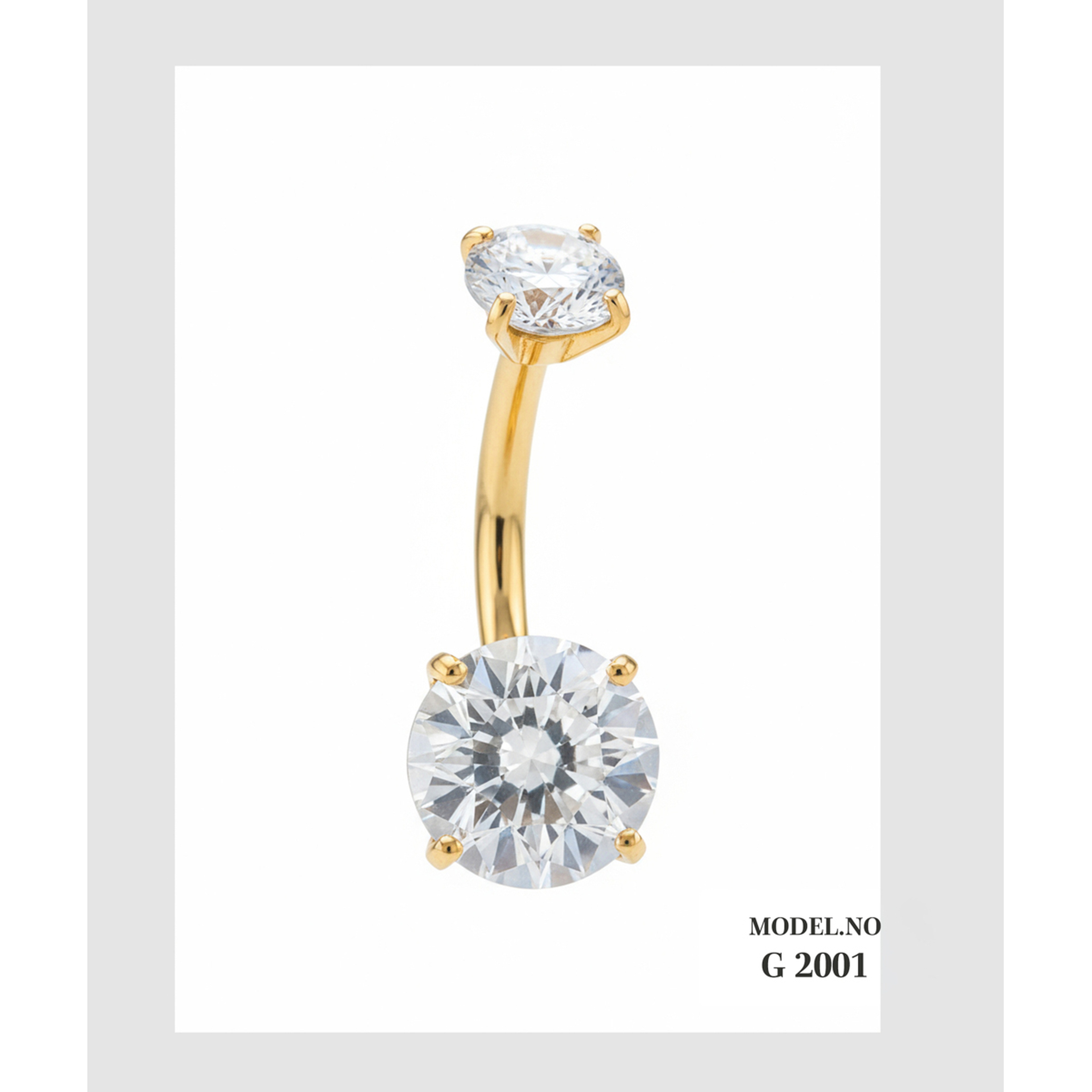 إيف حلق بيرسينغ للسرة - ثعبان ملفوف B001