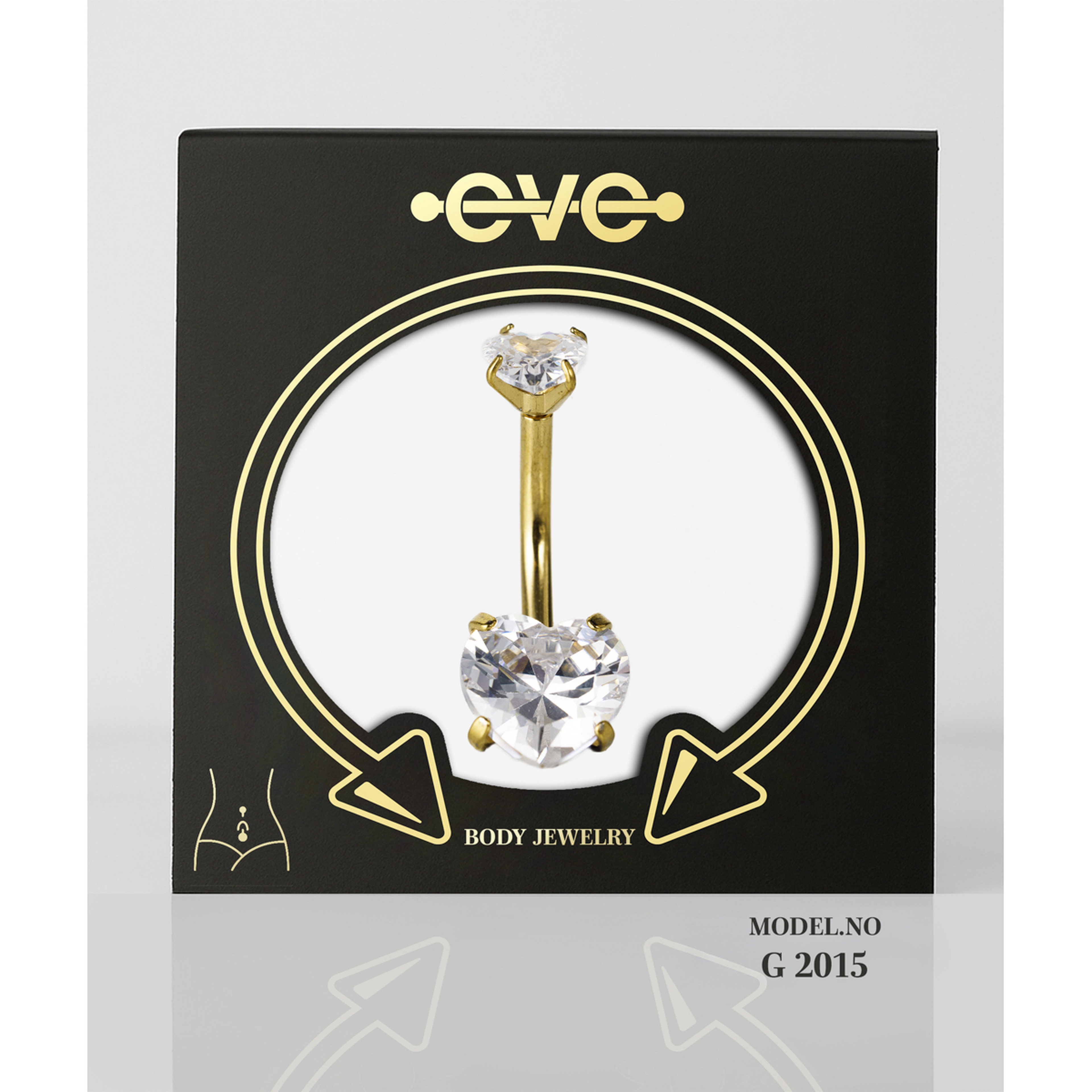 إيف حلق بيرسينغ للسرة - وحيد القرن B015