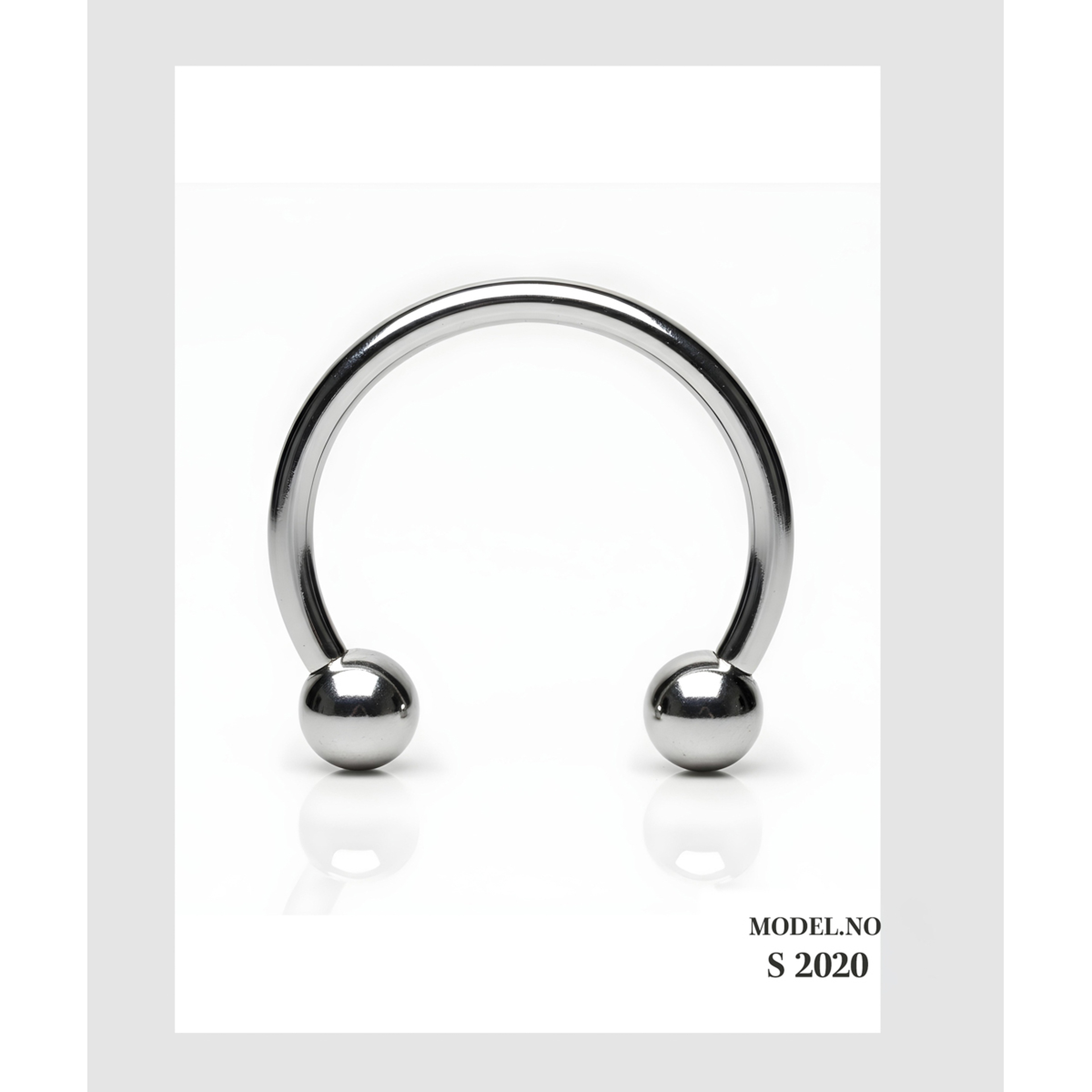 إيف حلق بيرسينغ للأذن - فضي ورقة شجر E019