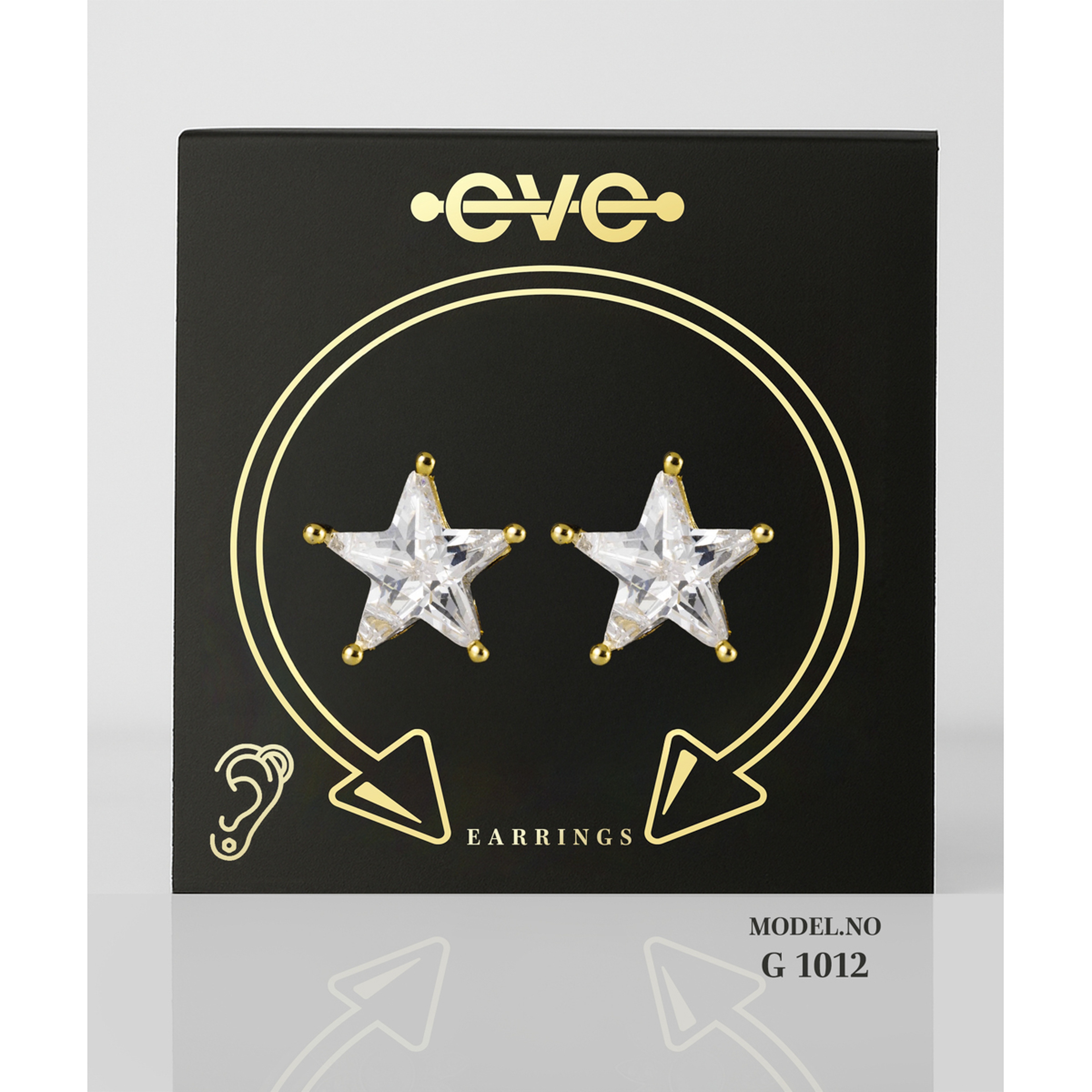 إيف حلق بيرسينغ للأذن أحادي - فصوص & أحجار EH08