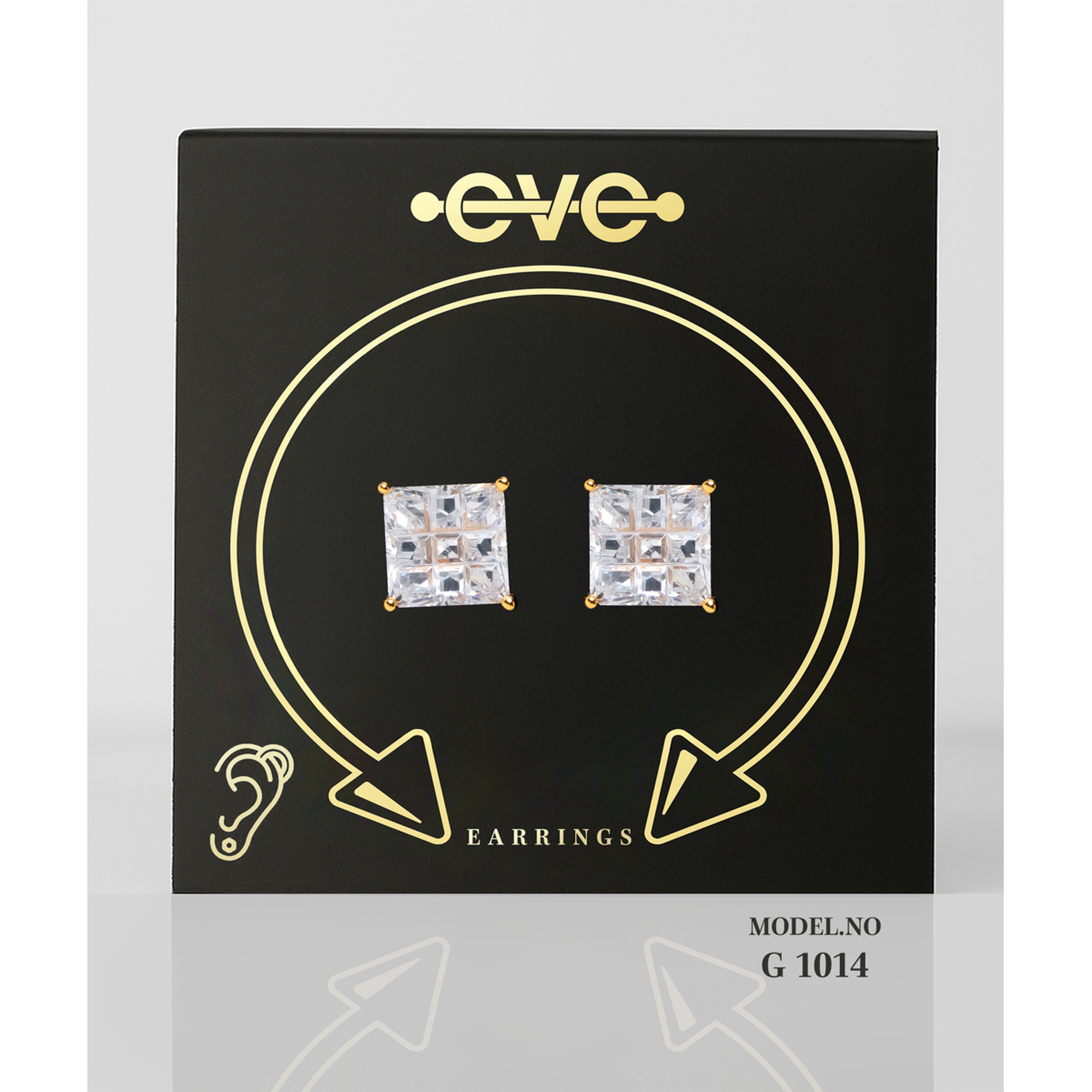 إيف حلق بيرسينغ للأذن أحادي - دائري & لؤلؤة ET02