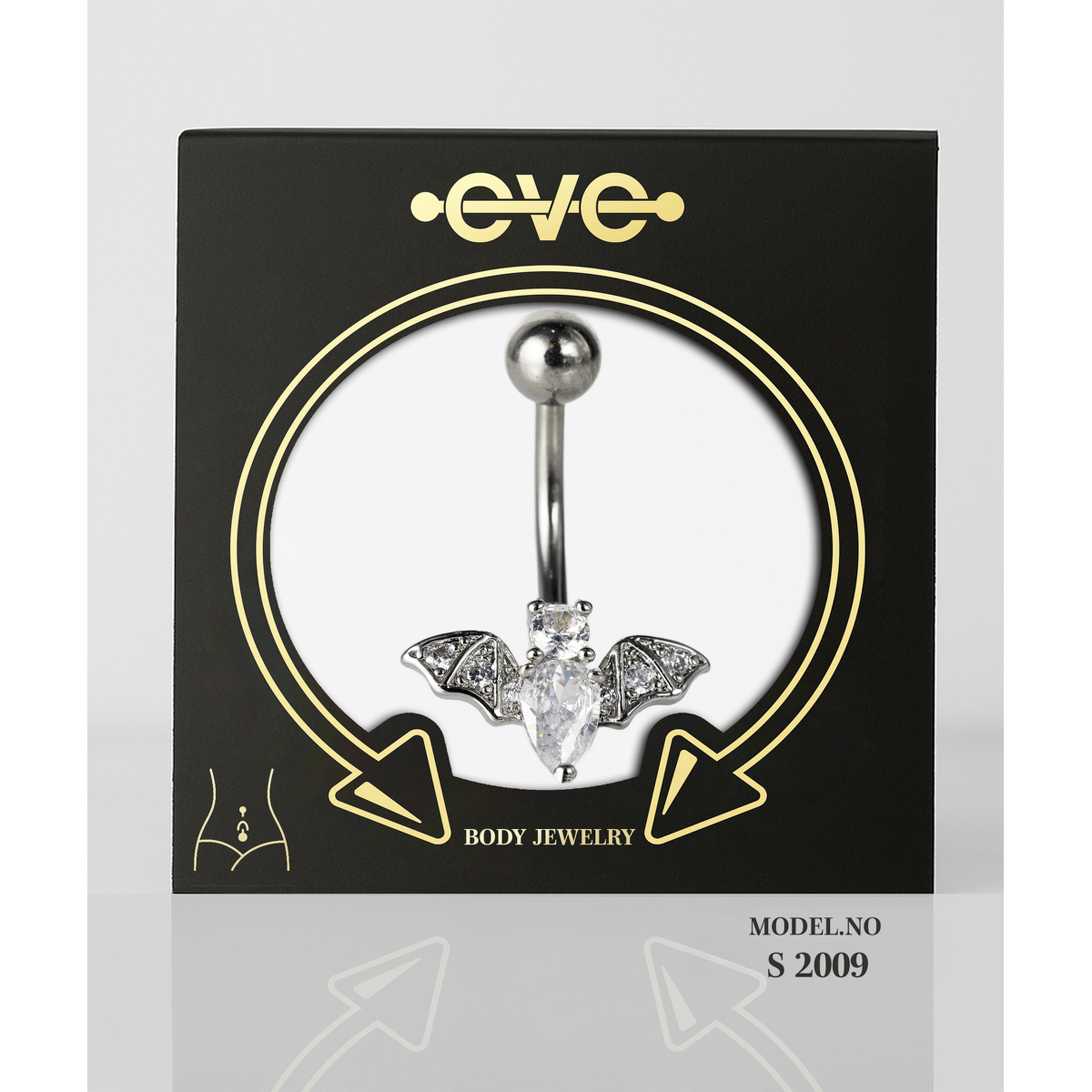 إيف حلق بيرسينغ للأذن - ذهبي زهرة E008