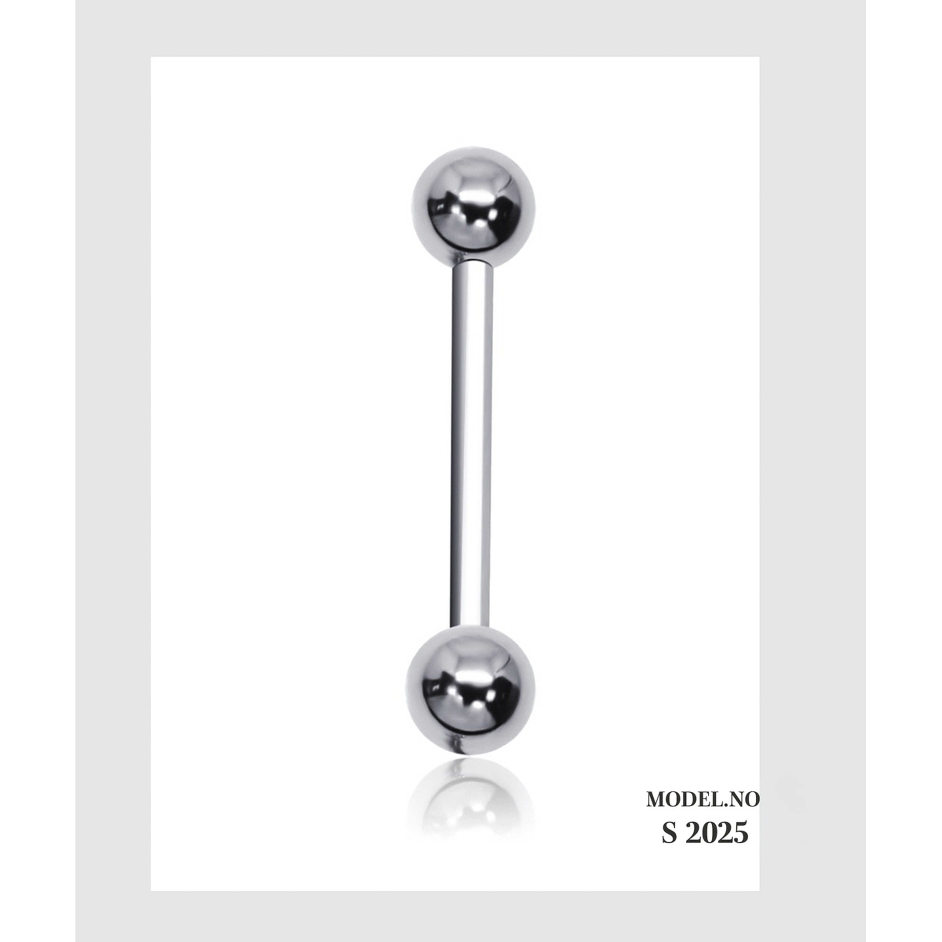 إيف حلق بيرسينغ للأذن - ذهبي خط مستقيم E024