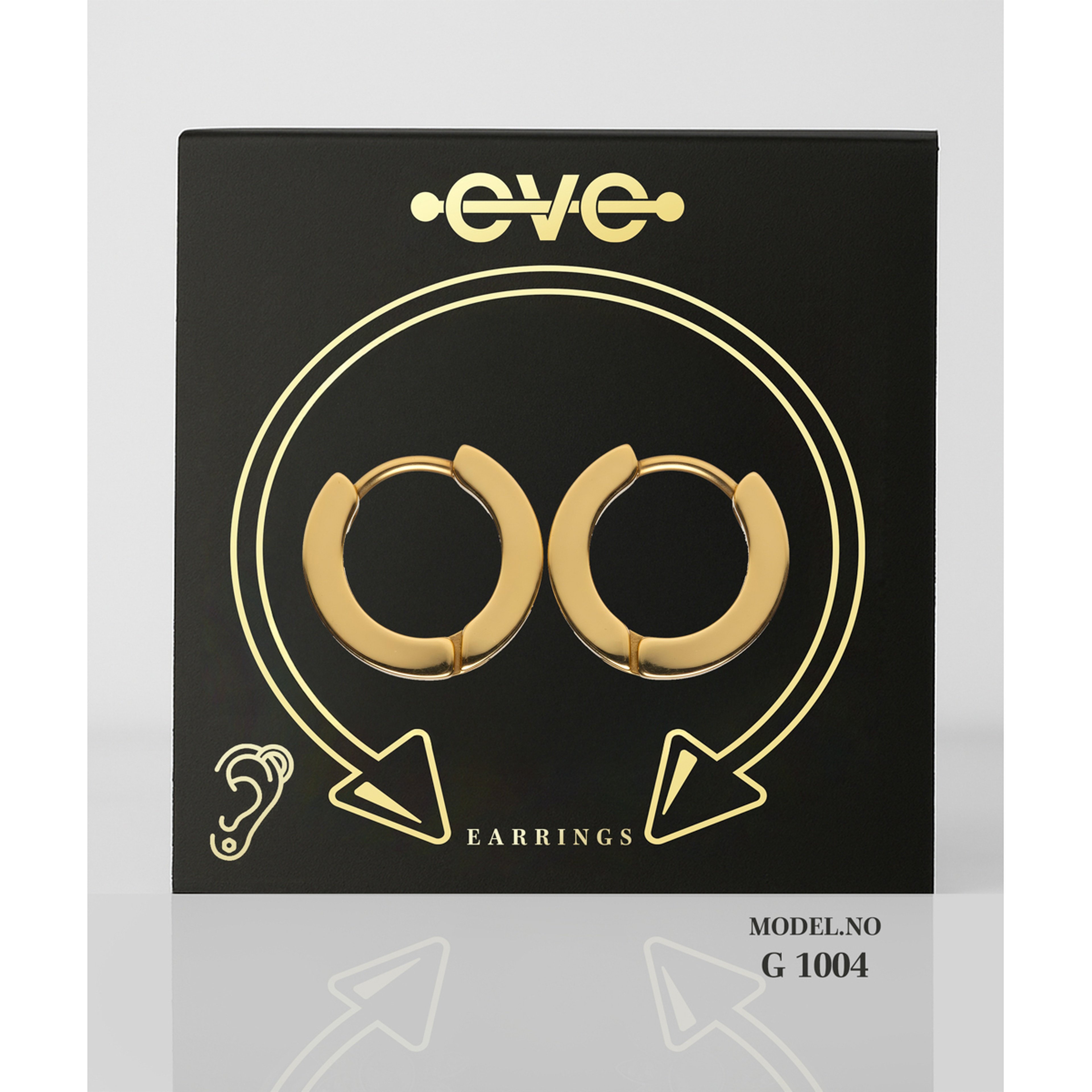 إيف حلق بيرسينغ للحواجب - بار & حجر زرقون EB03