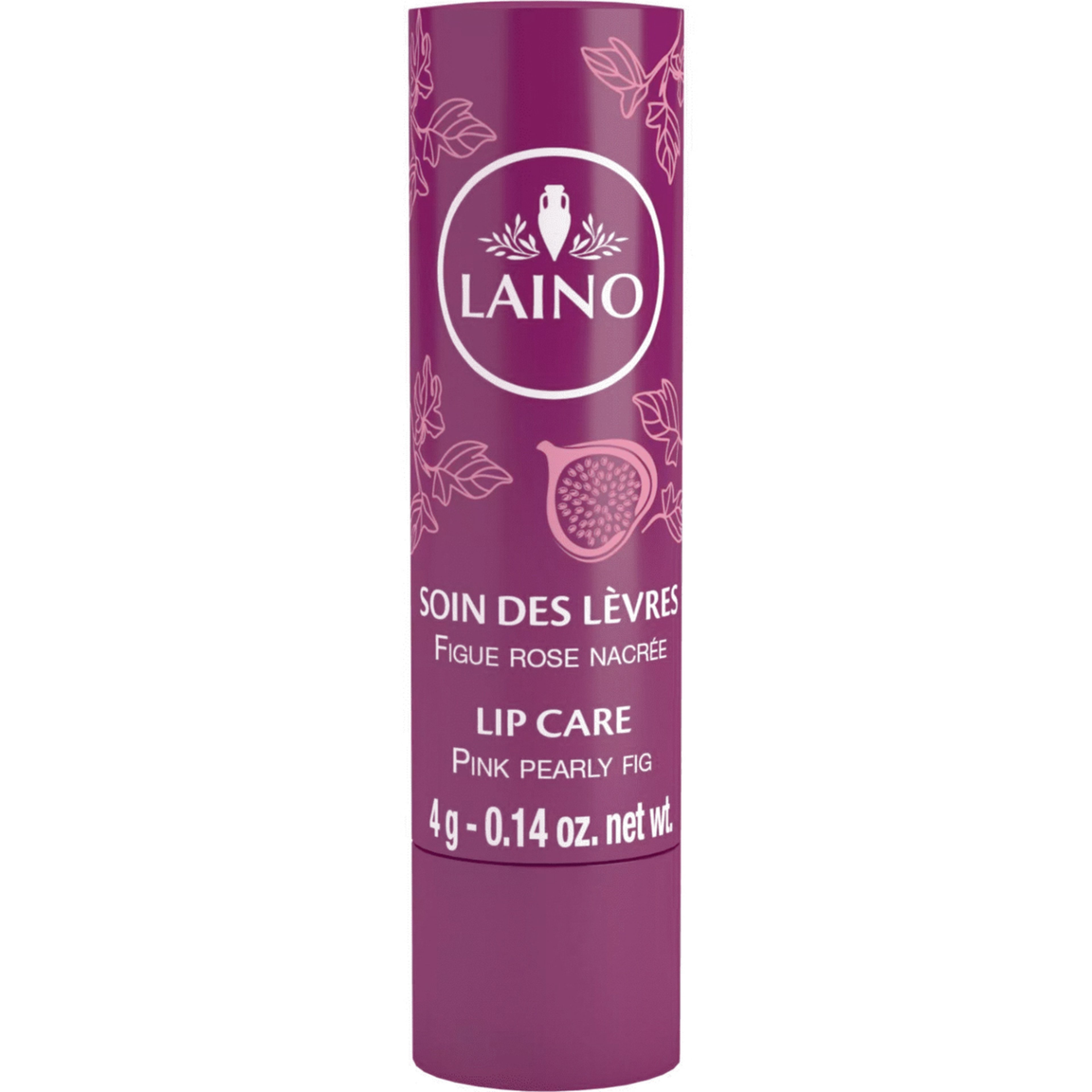 Laino Lip Care Pearly Pink Fig - 4Gm