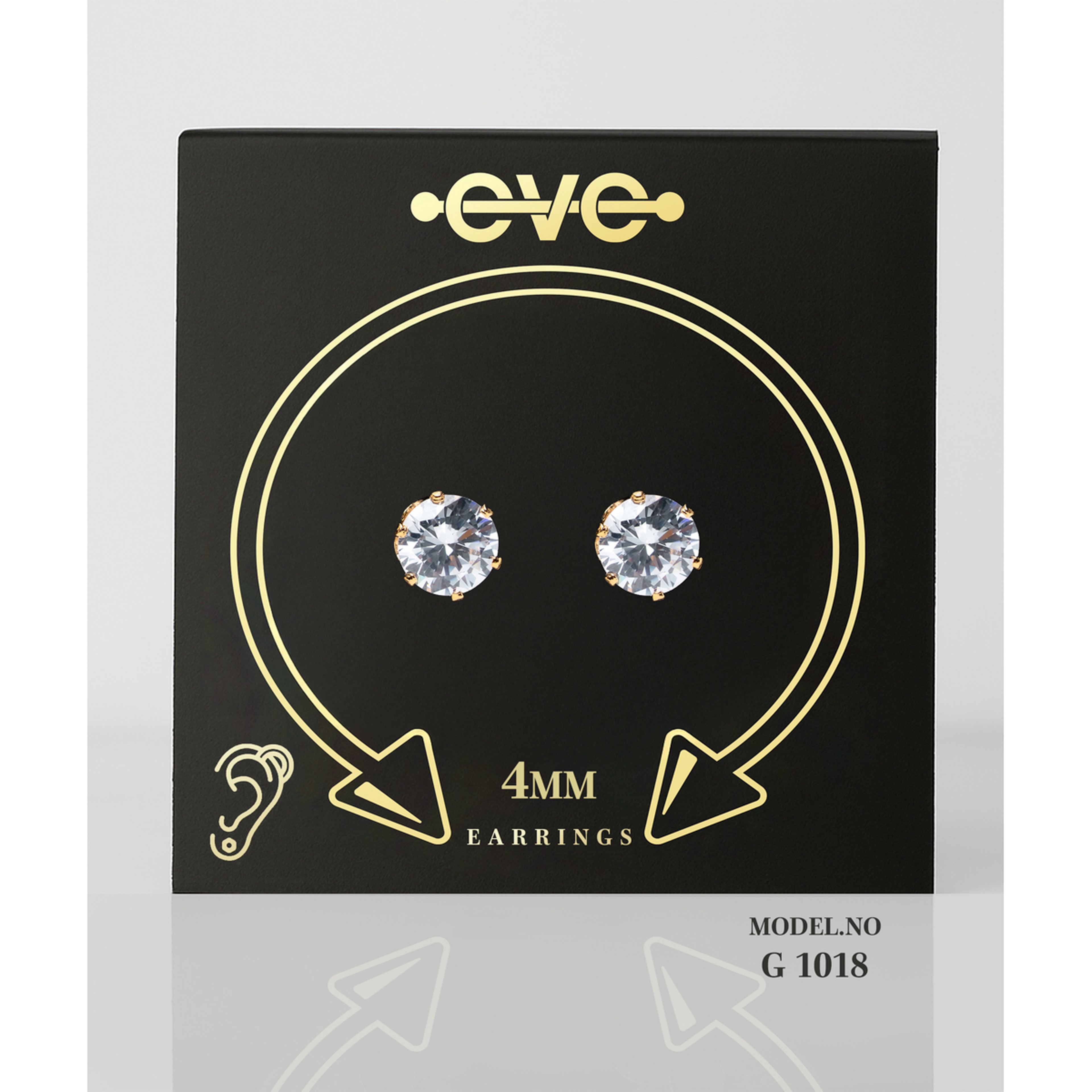 إيف حلق بيرسينغ للأنف - فضي دائري N002