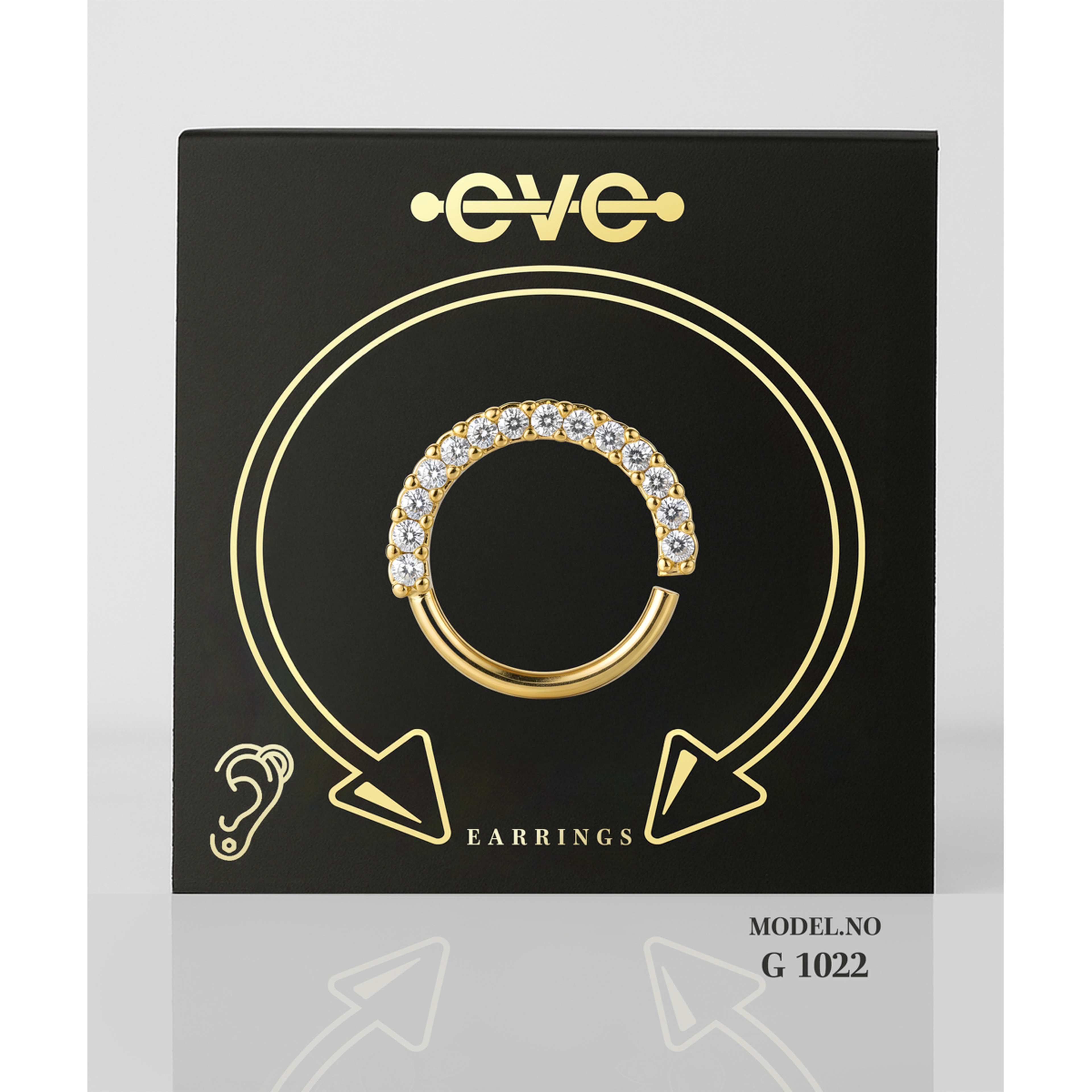 إيف حلق بيرسينغ للأنف - مخروط بار N006