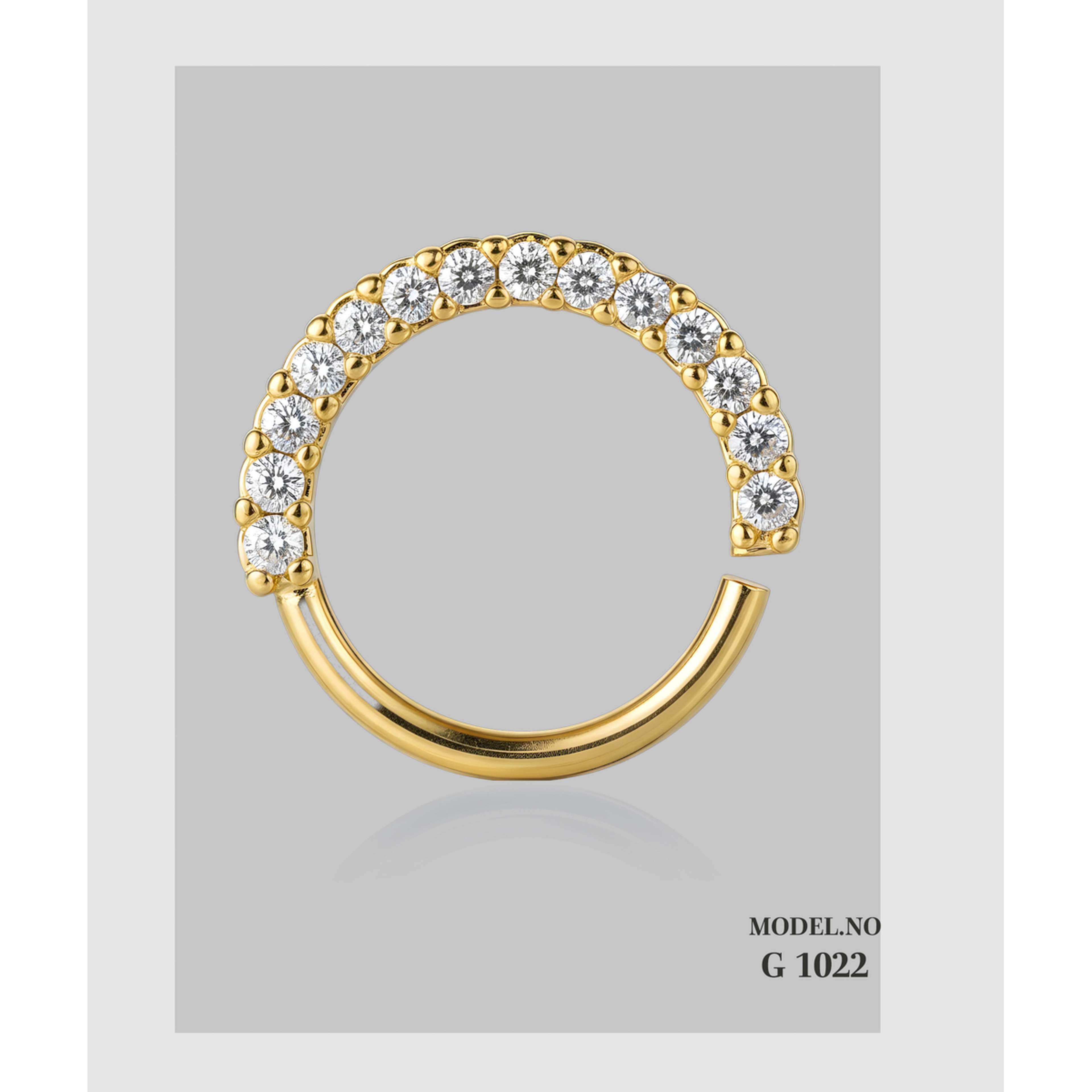 إيف حلق بيرسينغ للأنف - مخروط بار N006