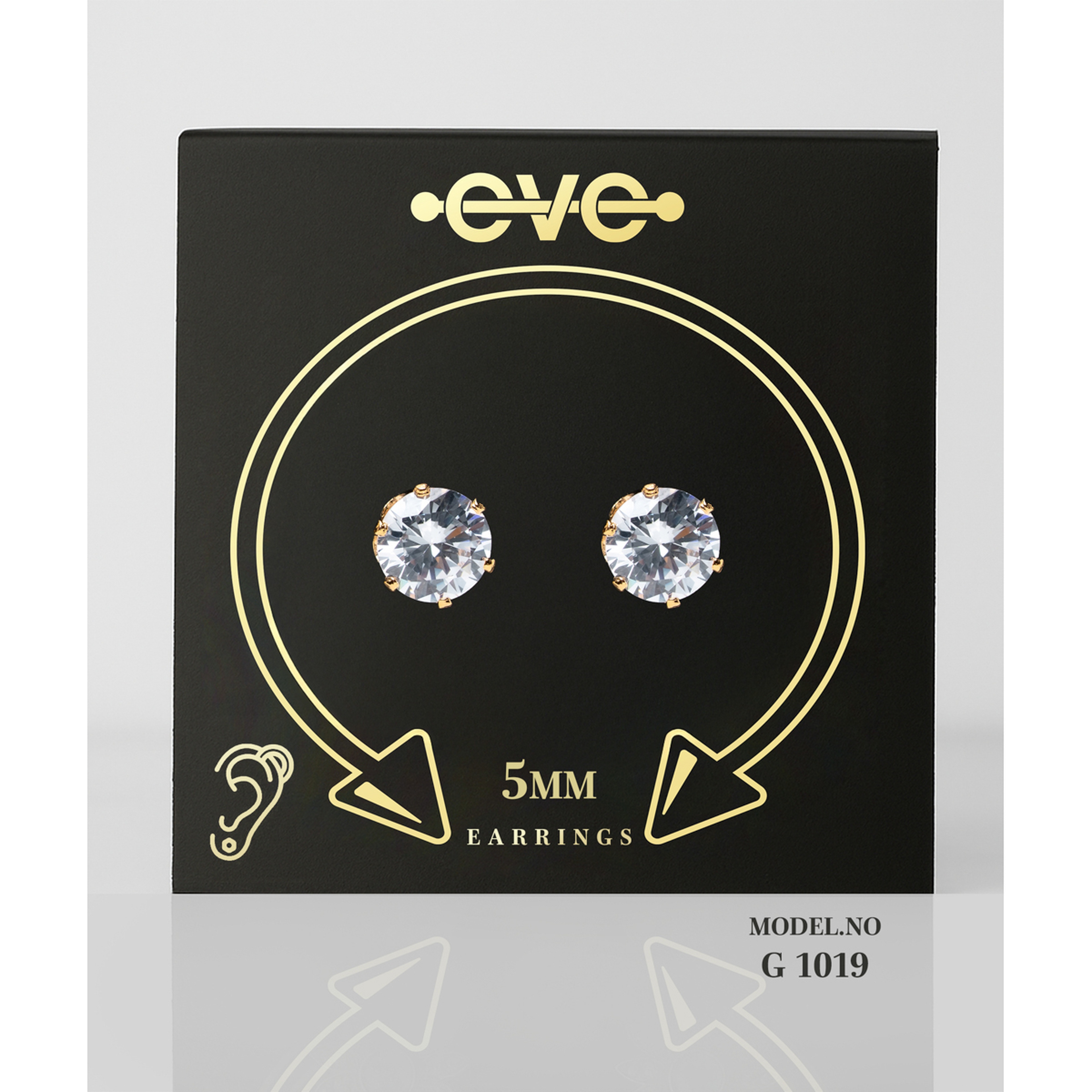 إيف حلق بيرسينغ للأنف - ذهبي دائري N003