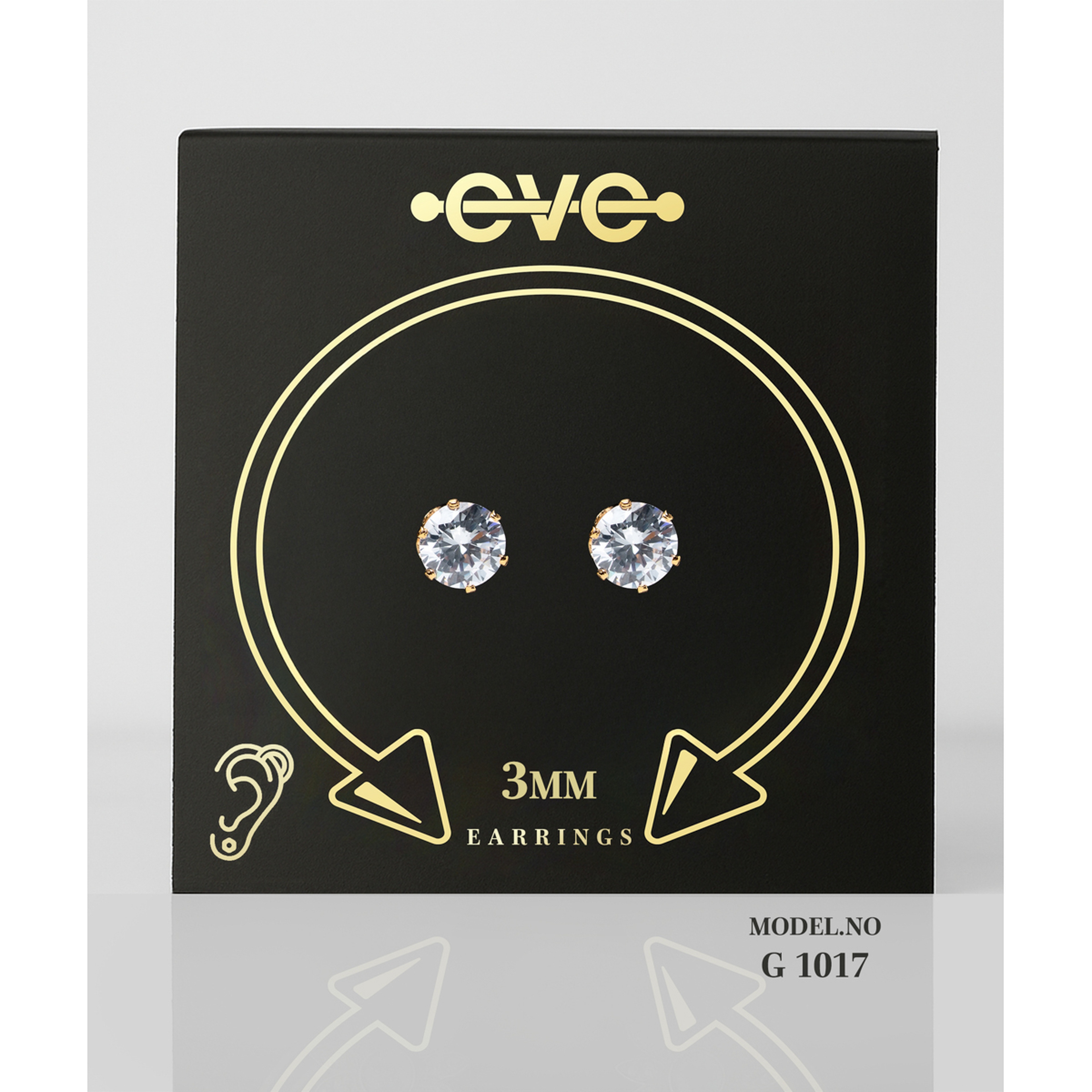 إيف حلق بيرسينغ للأنف - مسمار عضم N001