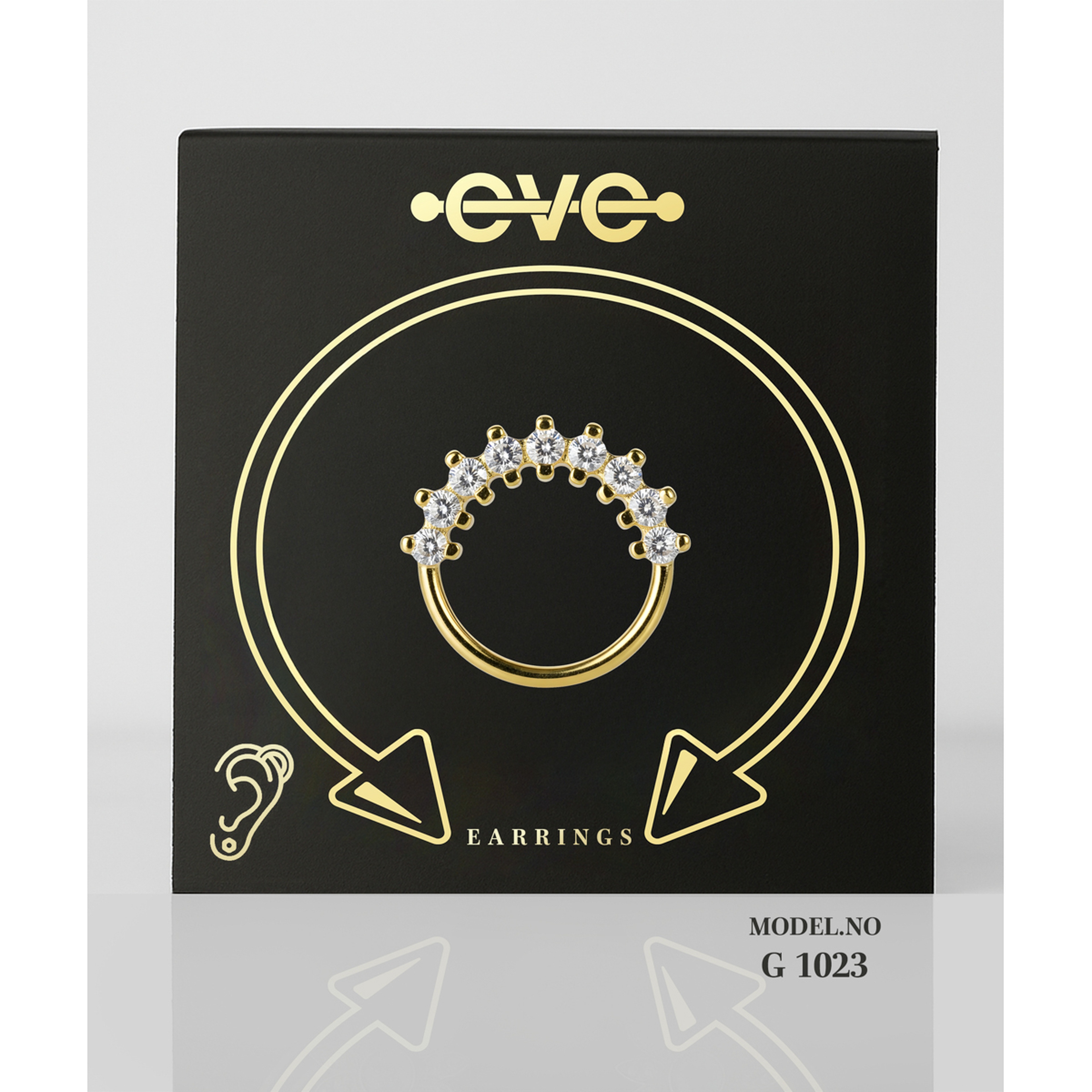 إيف حلق بيرسينغ للسان - بار مستقيم T001