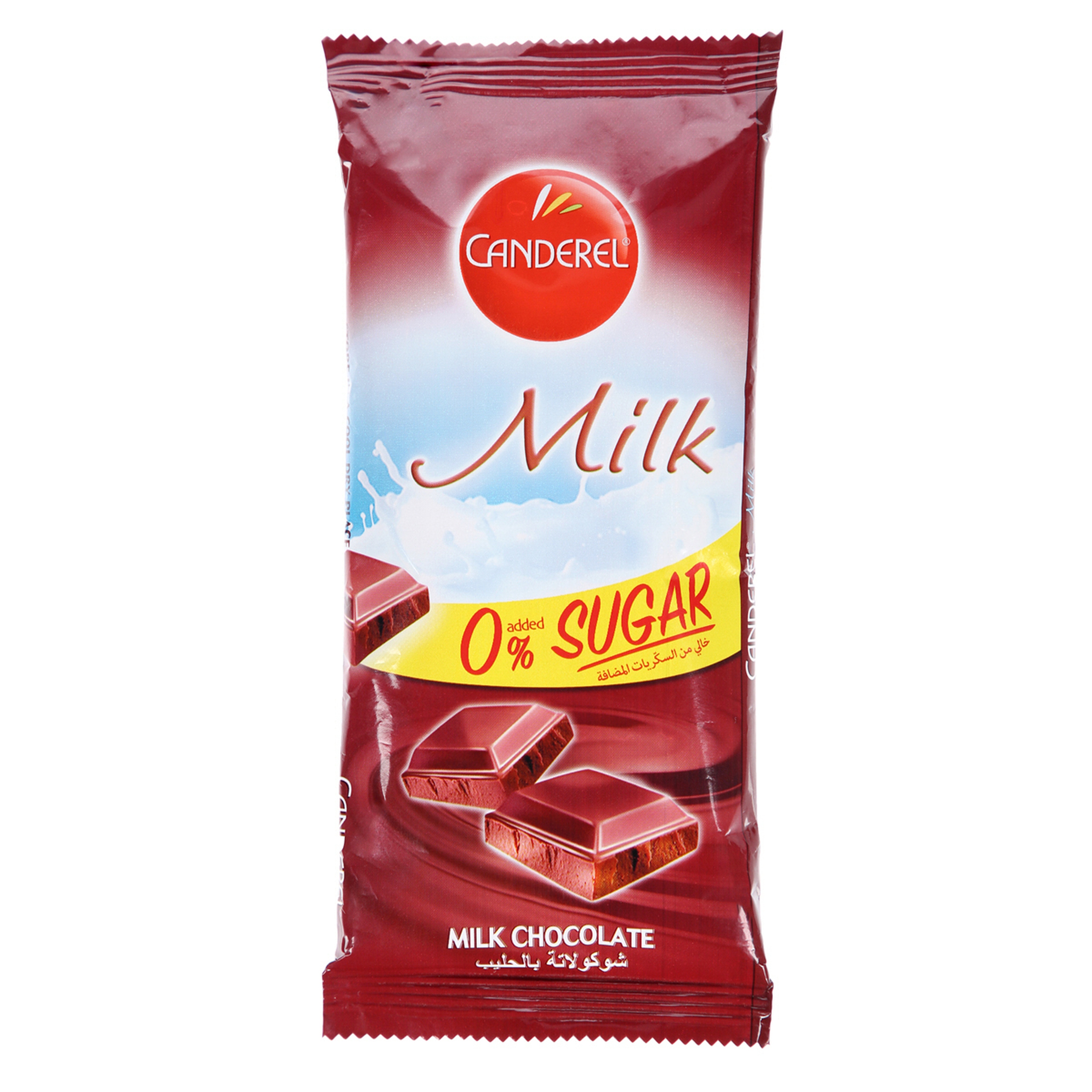 Canderel Choco Slab Milk 100Gm
