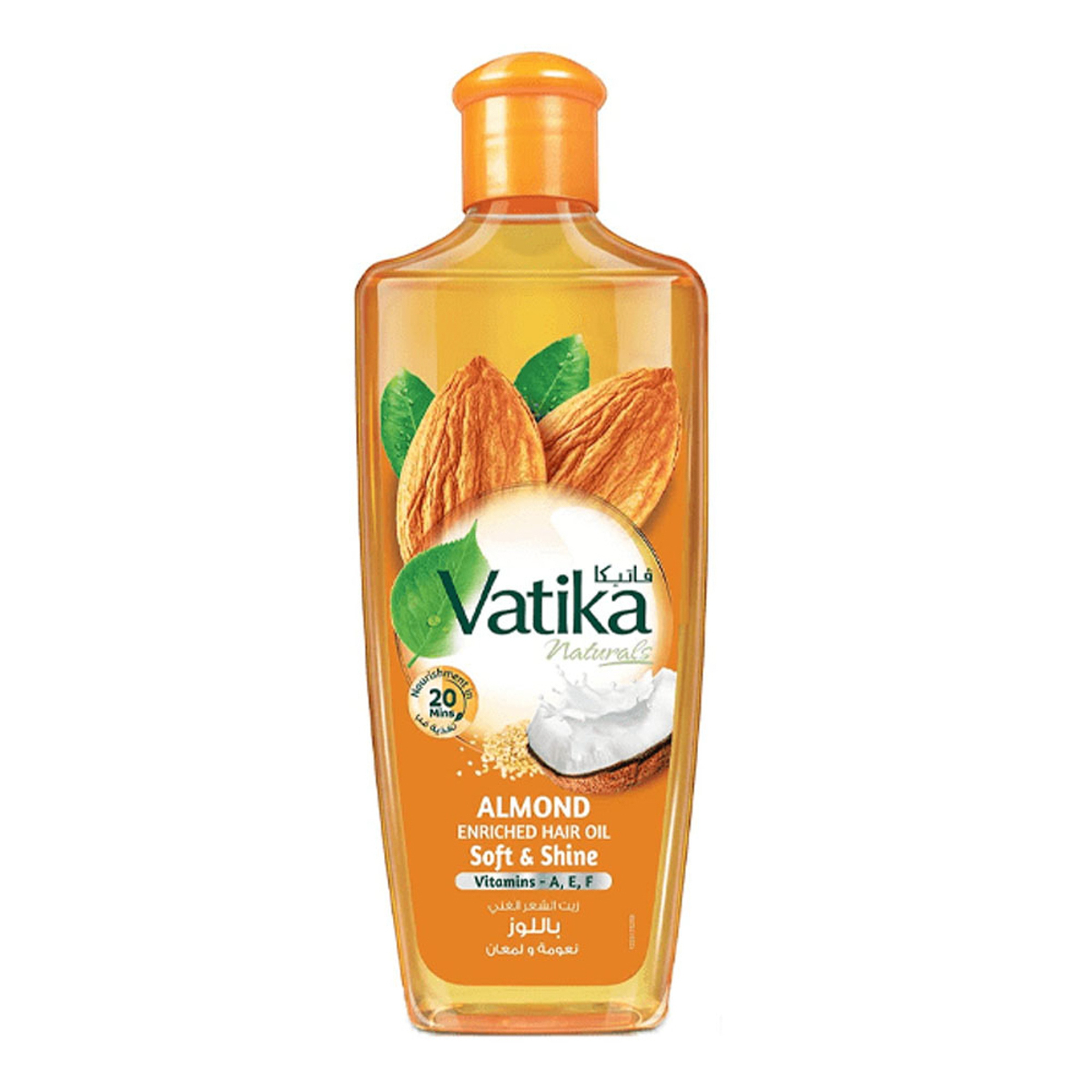 DABUR AMLA Vatika Naturals Almond Enriched Hair Oil 300 ML