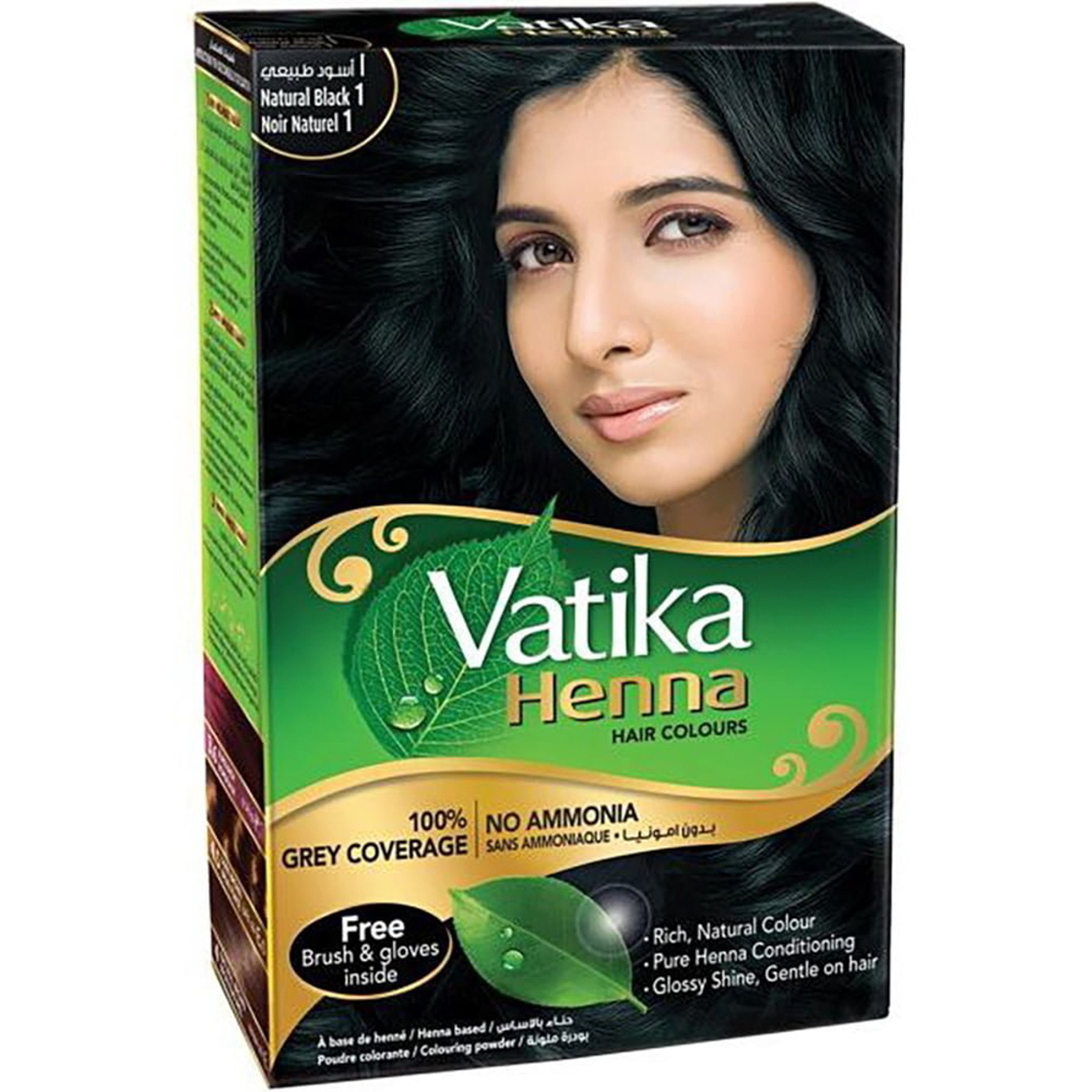 DABUR AMLA Vatika Henna Hair Colours 1 Na